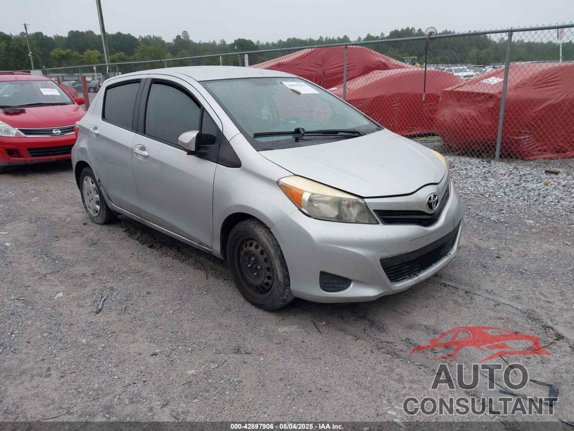 TOYOTA YARIS 2012 - JTDKTUD39CD508623