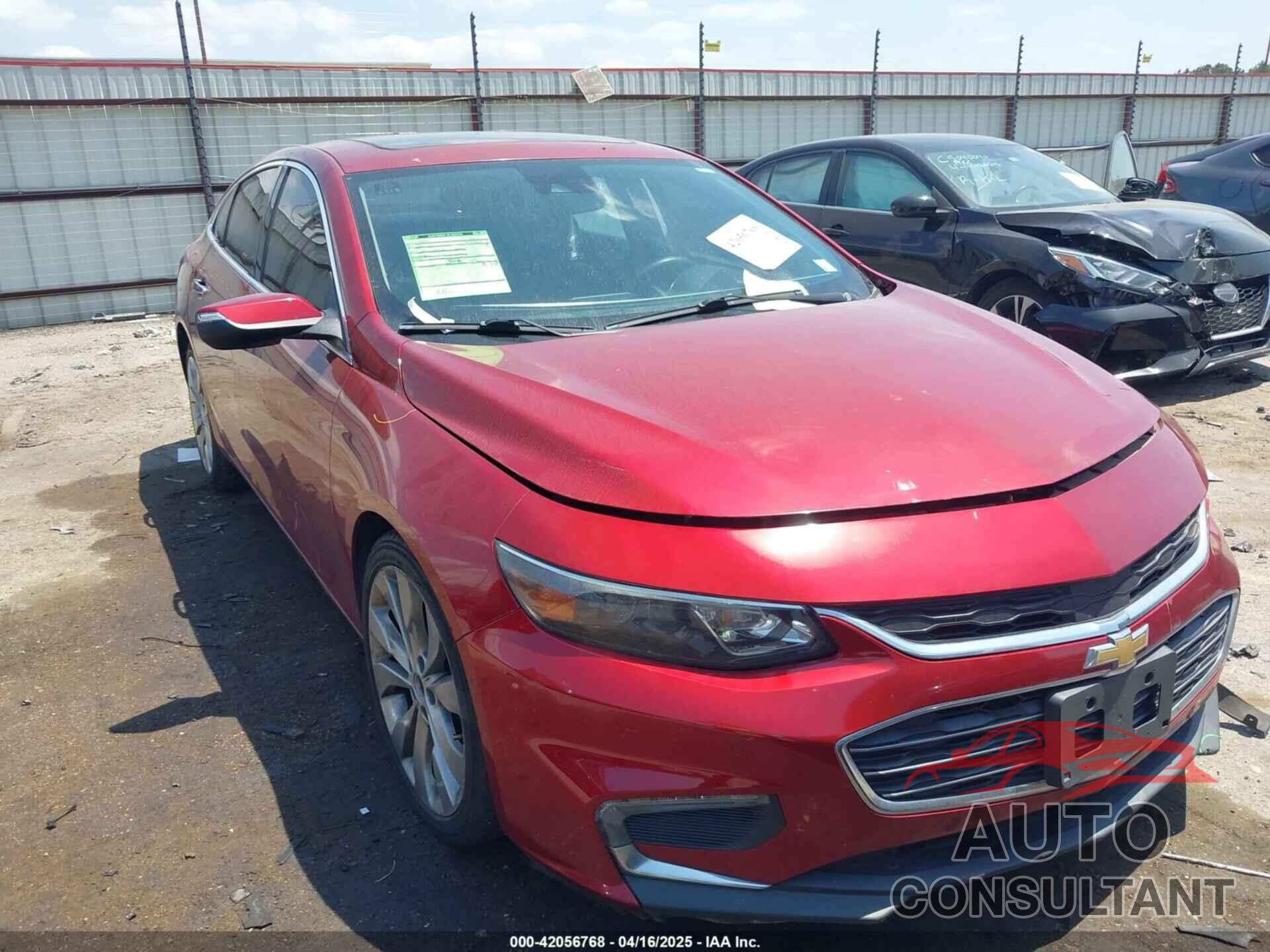 CHEVROLET MALIBU 2017 - 1G1ZH5SX9HF131873