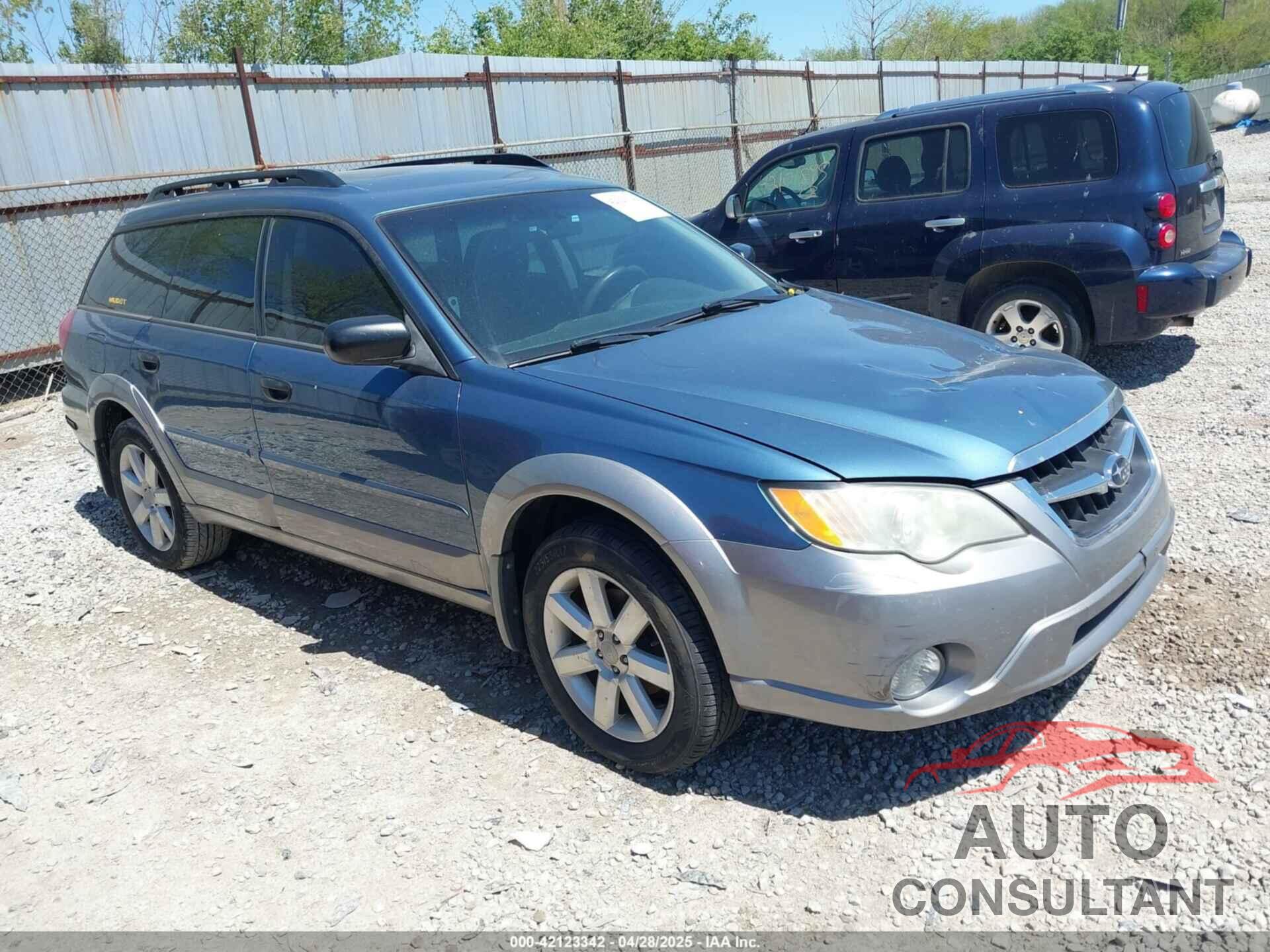 SUBARU OUTBACK 2009 - 4S4BP61C197324011