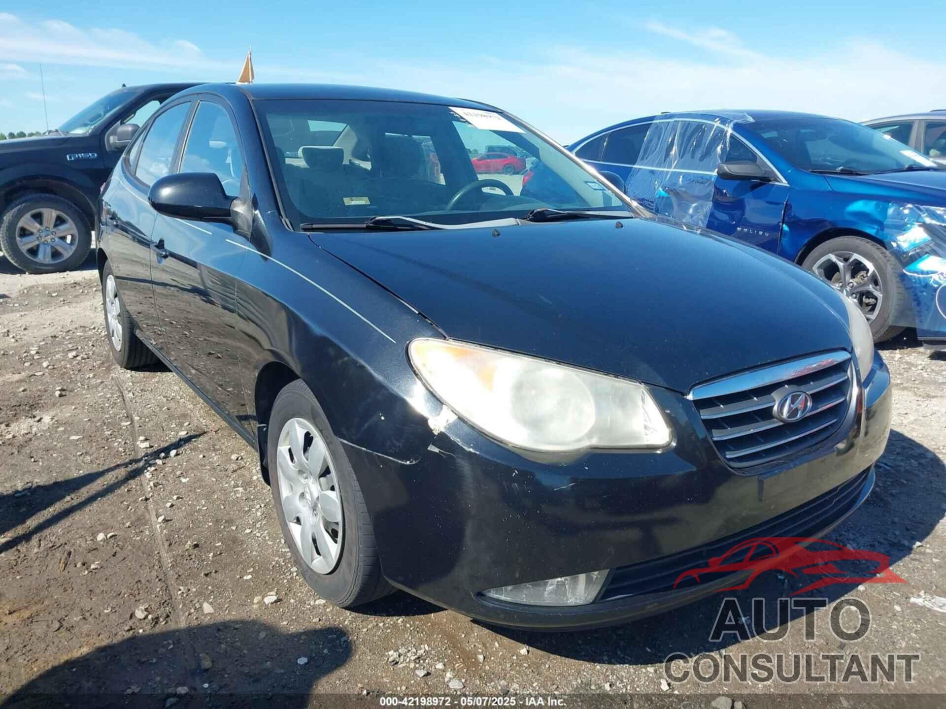 HYUNDAI ELANTRA 2009 - KMHDU46D39U605820