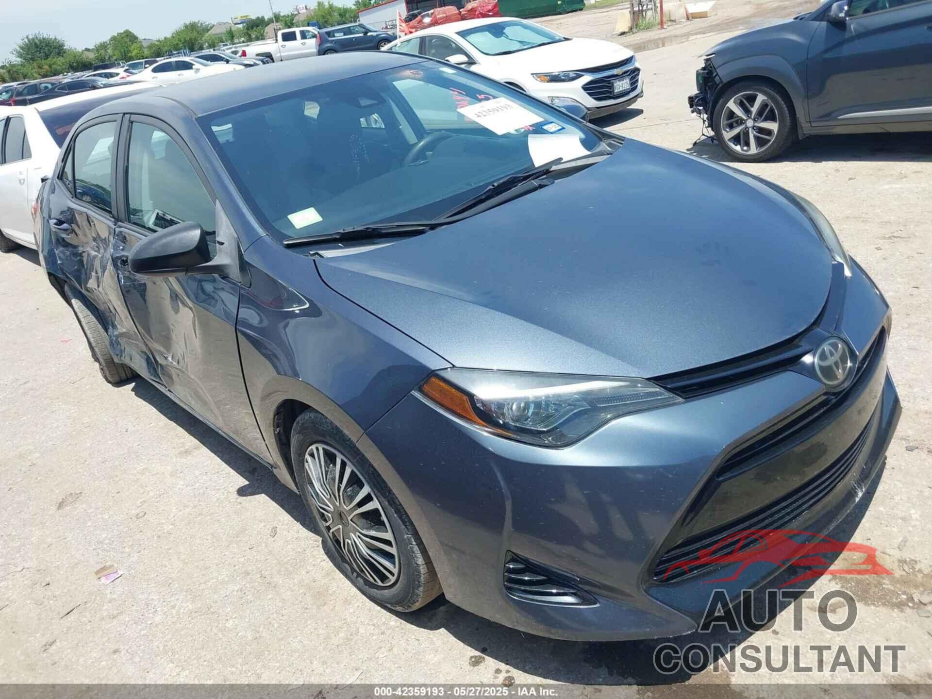 TOYOTA COROLLA 2018 - 2T1BURHE1JC037048