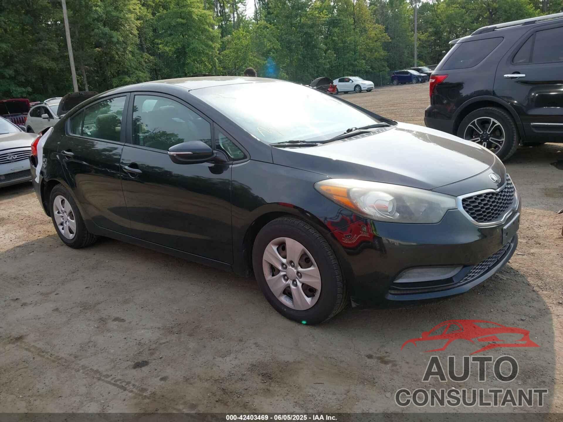KIA FORTE 2015 - KNAFX4A68F5429587