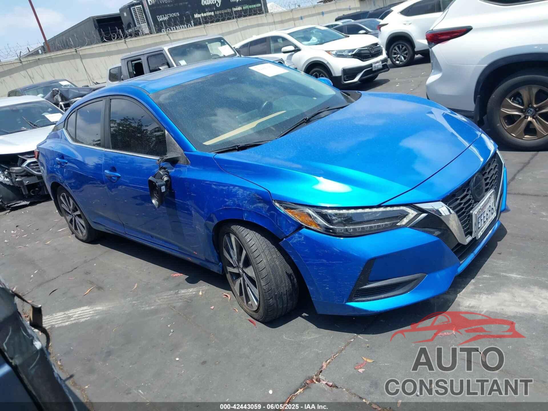 NISSAN SENTRA 2020 - 3N1AB8CV9LY231769