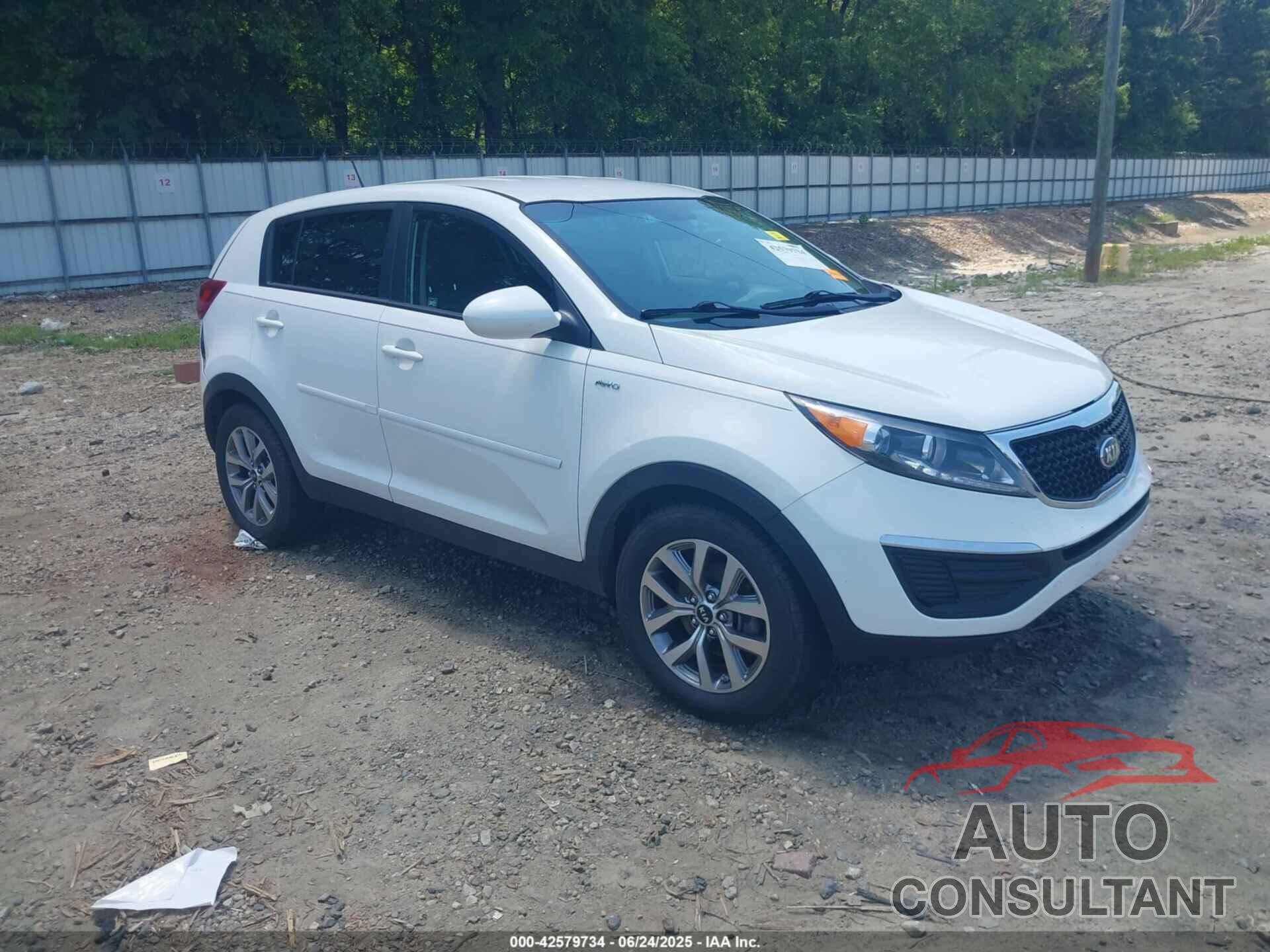 KIA SPORTAGE 2015 - KNDPBCAC9F7759457