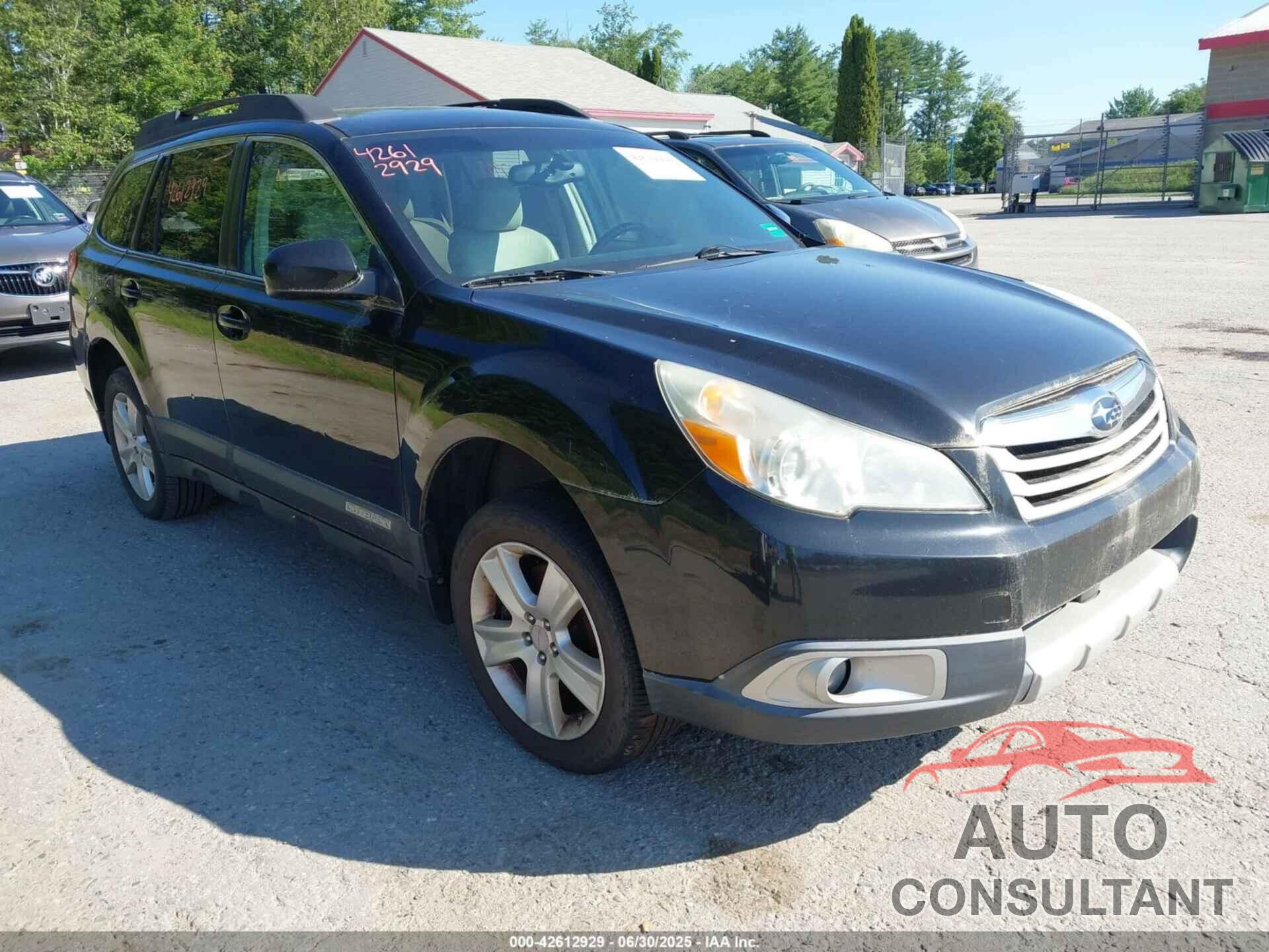 SUBARU OUTBACK 2010 - 4S4BRDKC3A2317057