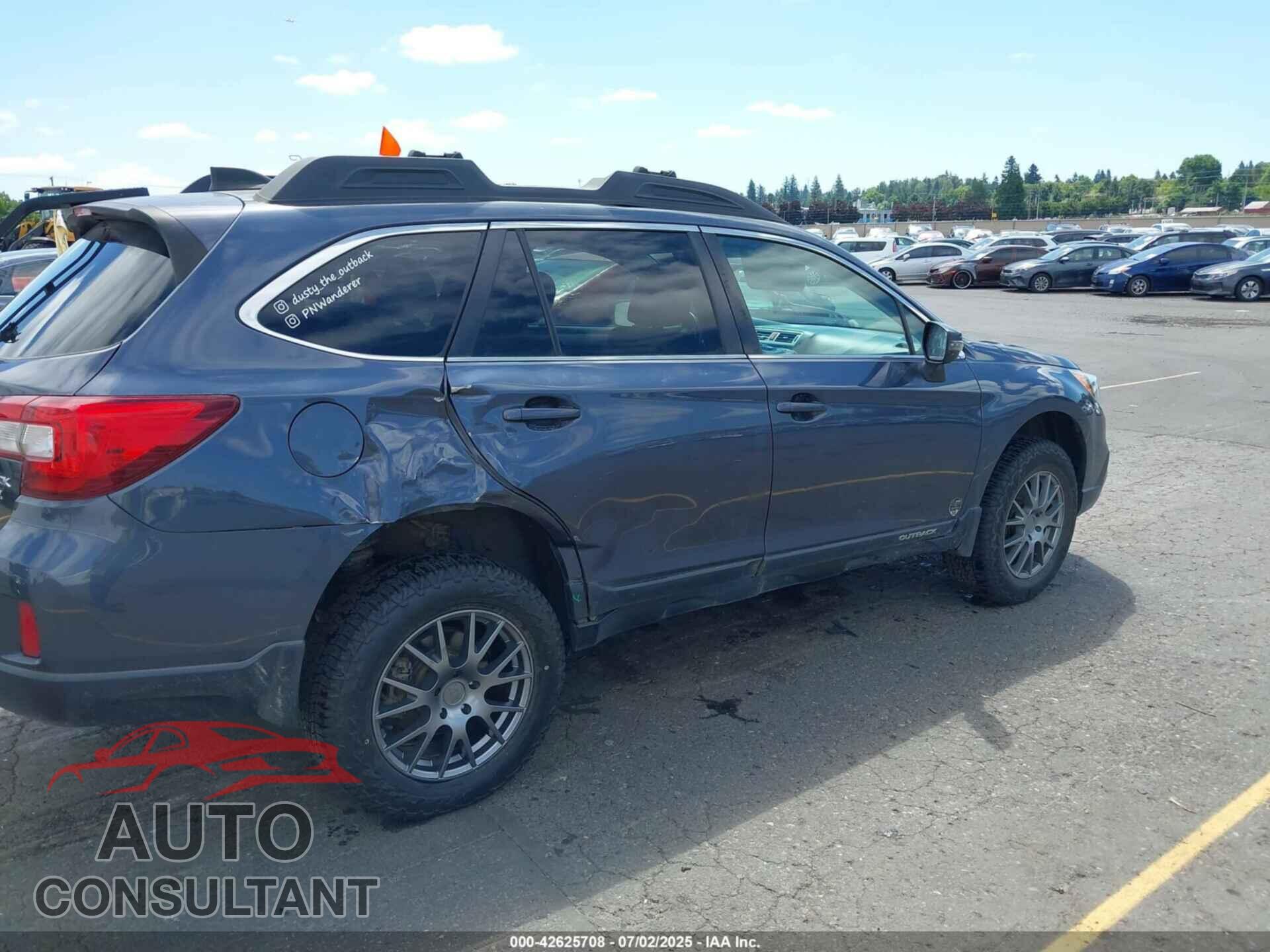 SUBARU OUTBACK 2017 - 4S4BSAFC0H3314277