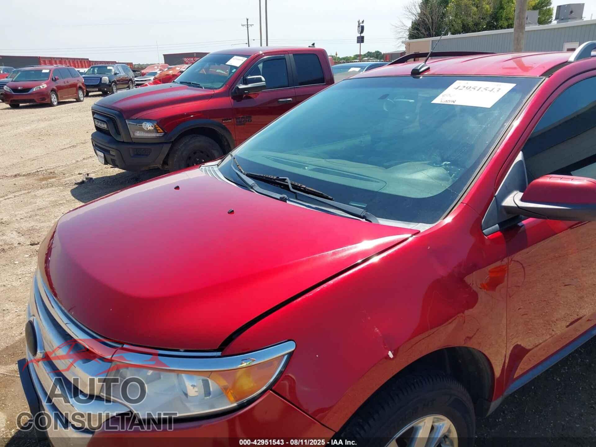 FORD EDGE 2013 - 2FMDK3JCXDBC12023