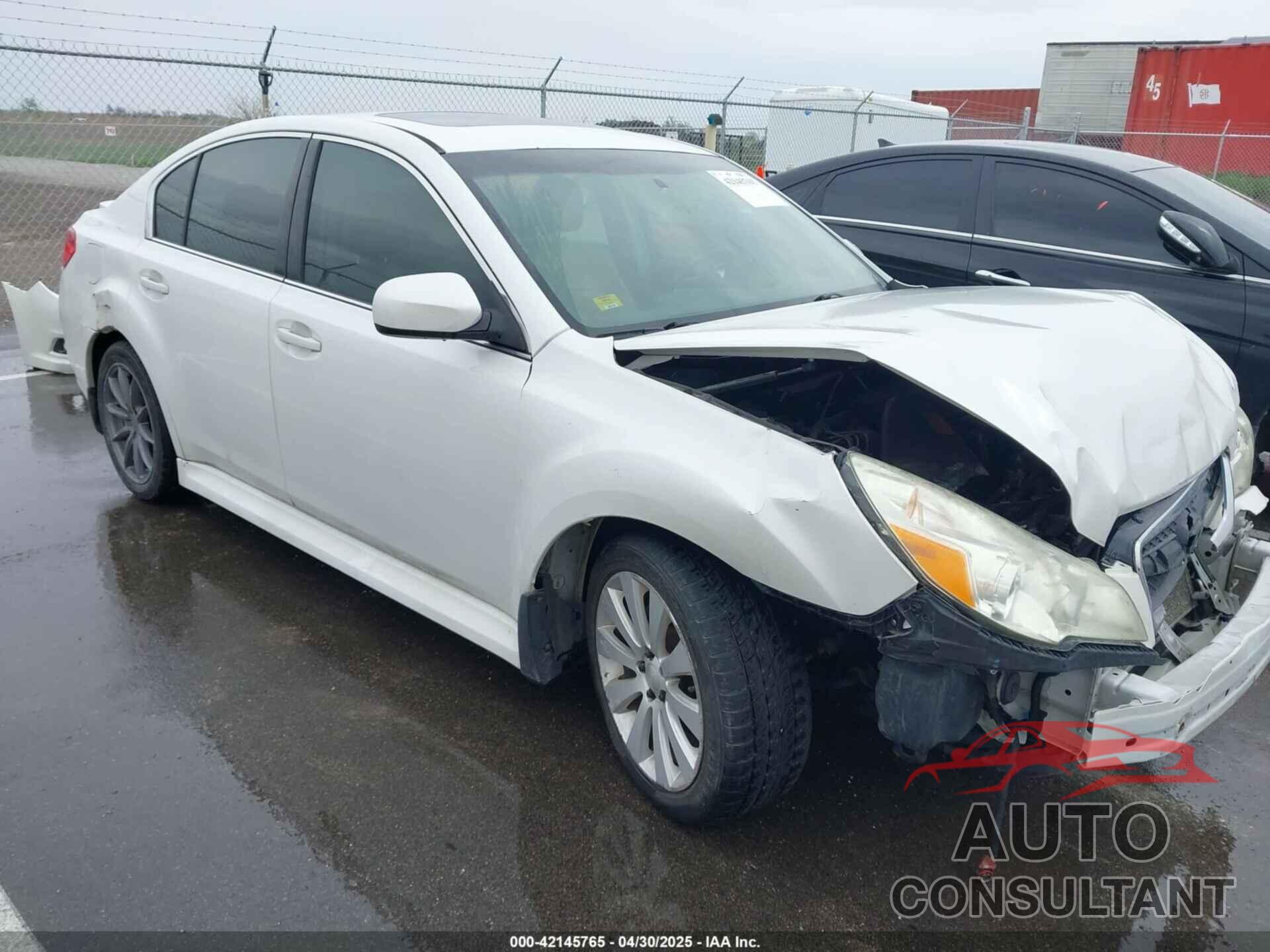 SUBARU LEGACY 2011 - 4S3BMCK65B3224141
