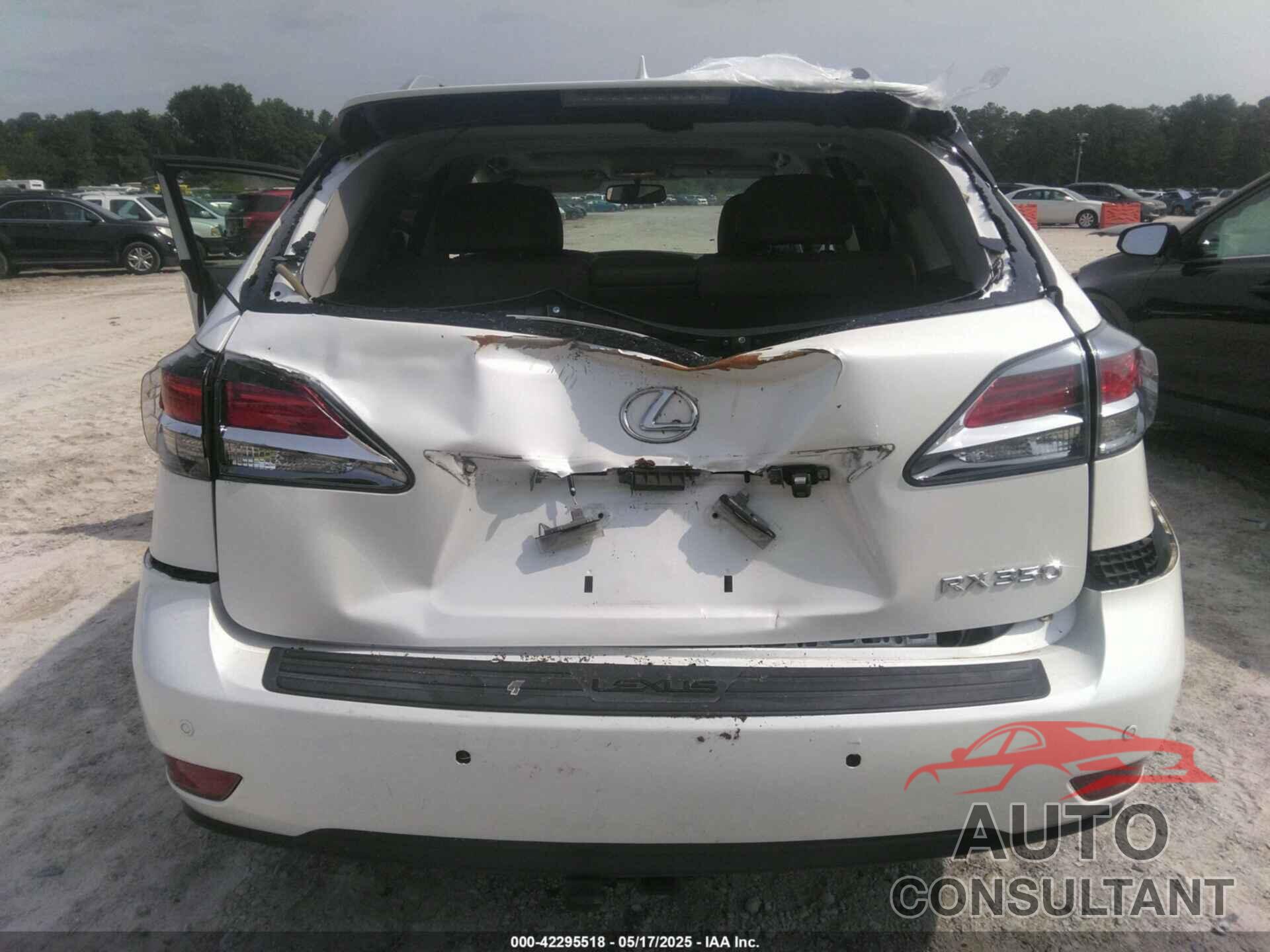 LEXUS RX 350 2014 - 2T2BK1BA2EC246927