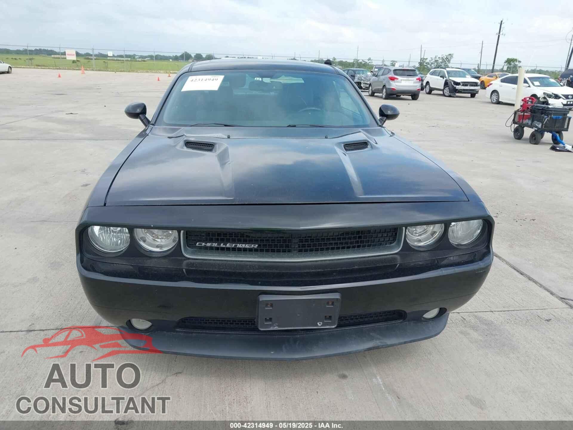 DODGE CHALLENGER 2012 - 2C3CDYAG2CH281069