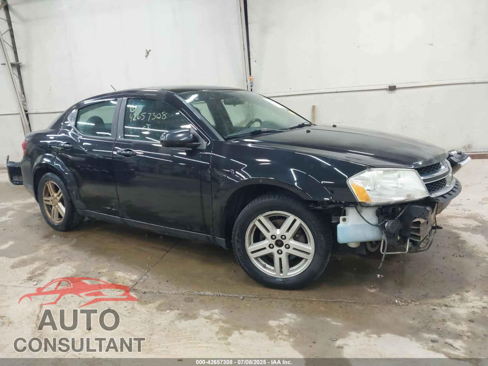 DODGE AVENGER 2013 - 1C3CDZCB2DN614225