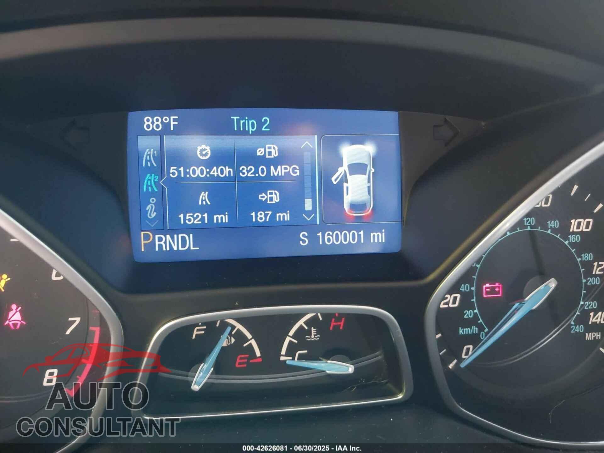 FORD FOCUS 2014 - 1FADP3F22EL347350