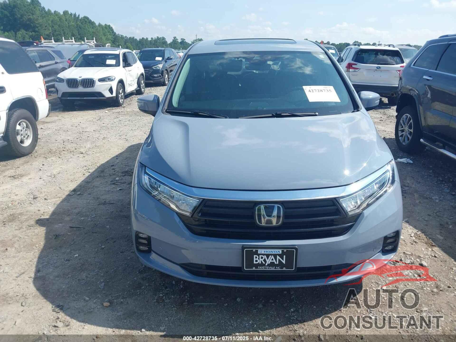 HONDA ODYSSEY 2023 - 5FNRL6H81PB068394
