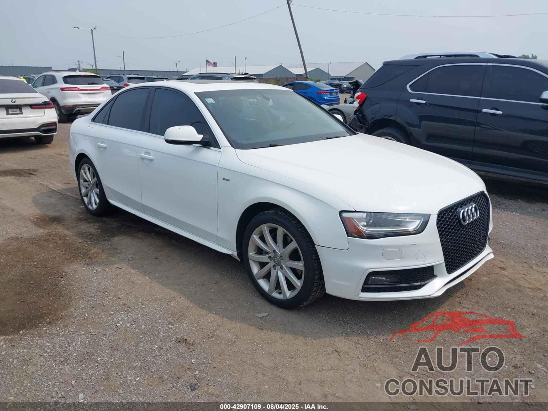 AUDI A4 2014 - WAUBFAFL0EN037412