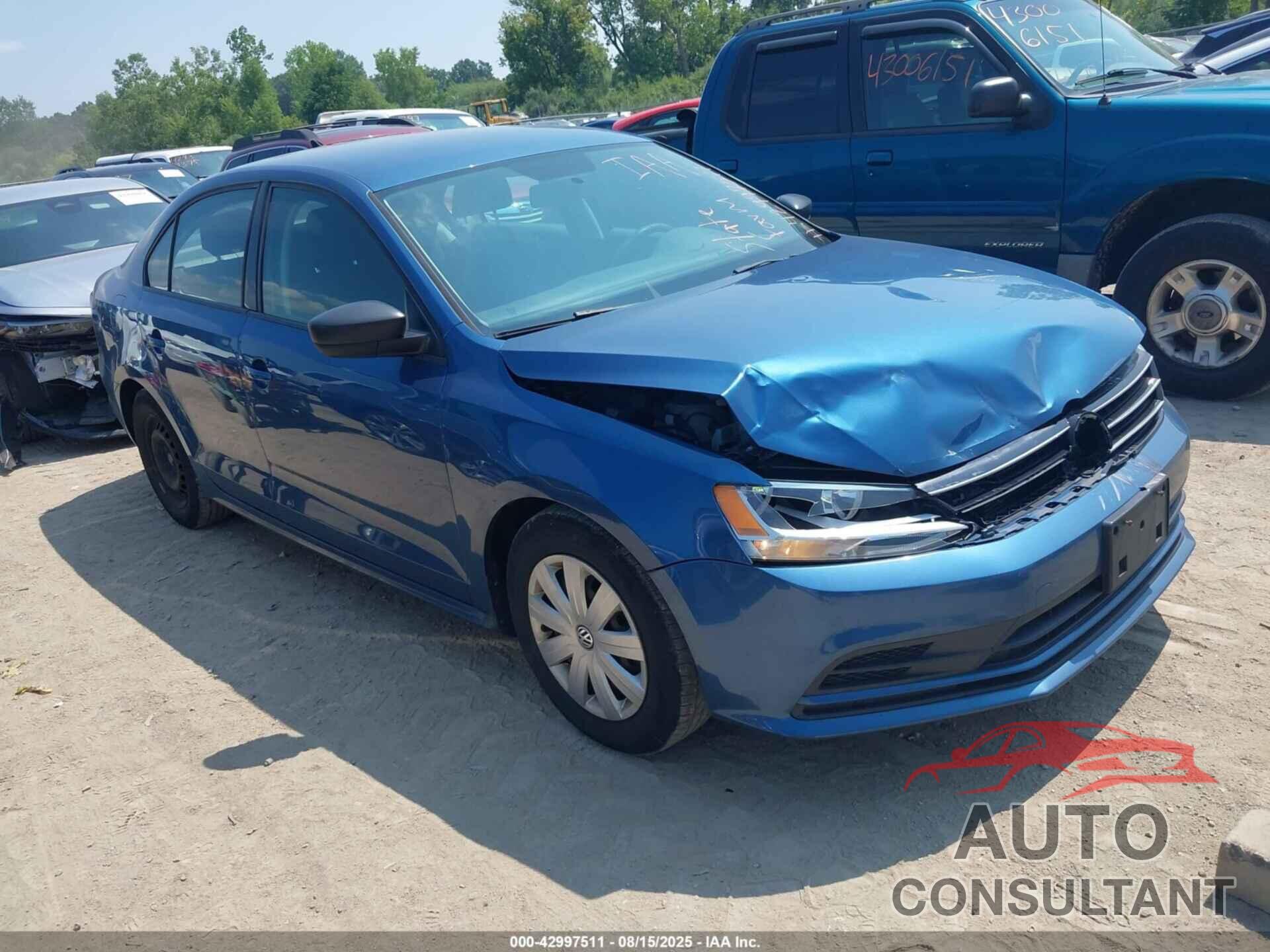 VOLKSWAGEN JETTA 2016 - 3VW267AJ4GM209429