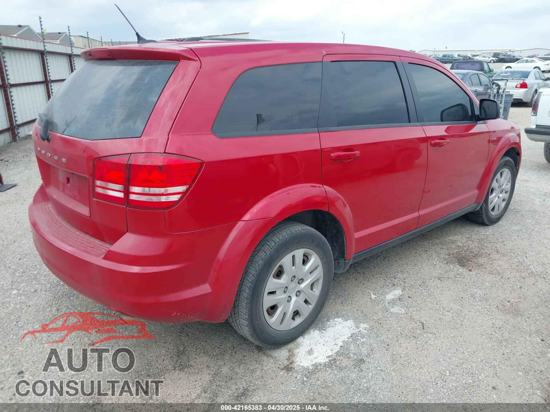 DODGE JOURNEY 2015 - 3C4PDCAB5FT687315