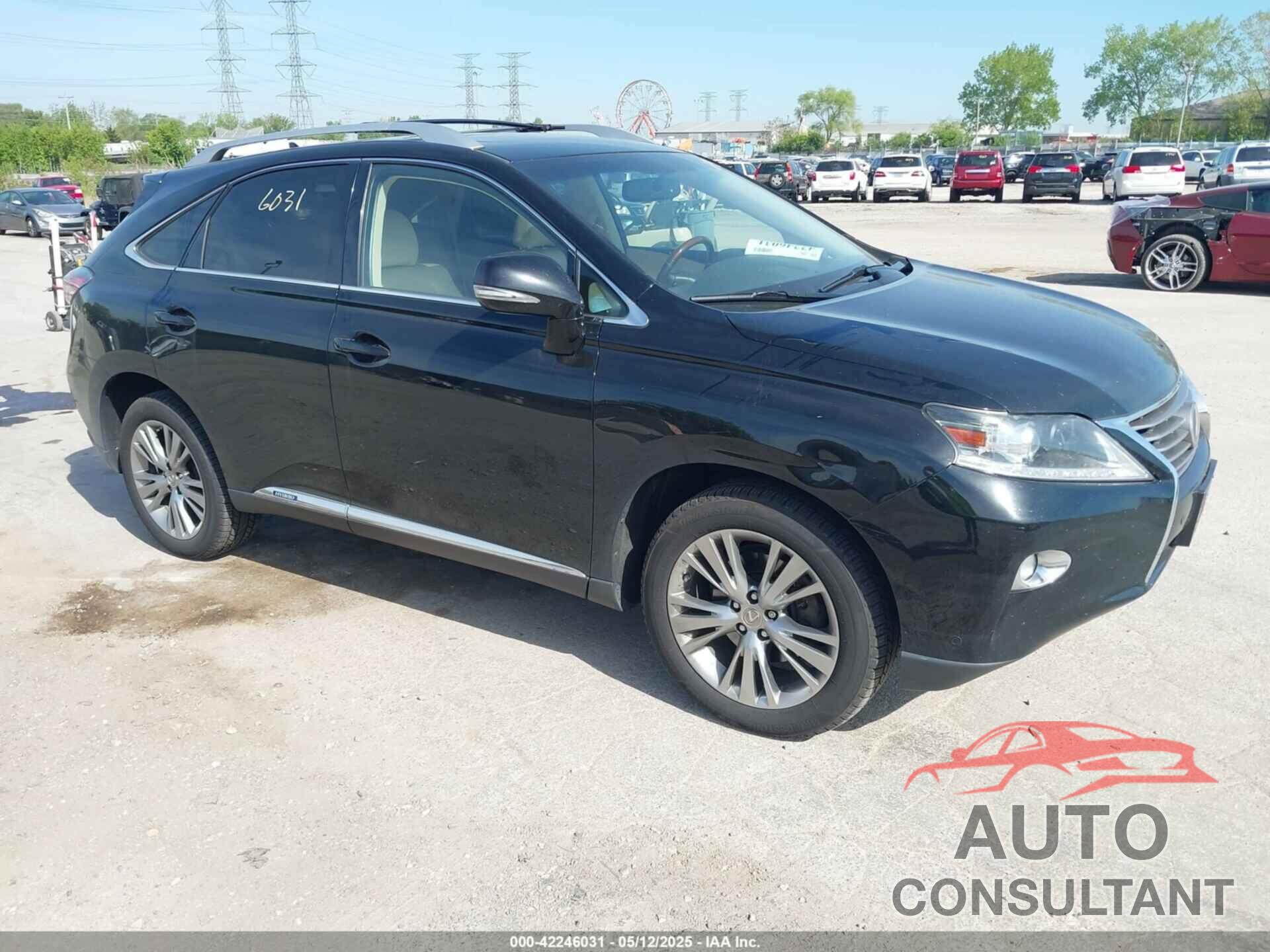 LEXUS RX 450H 2013 - JTJBC1BA9D2053105