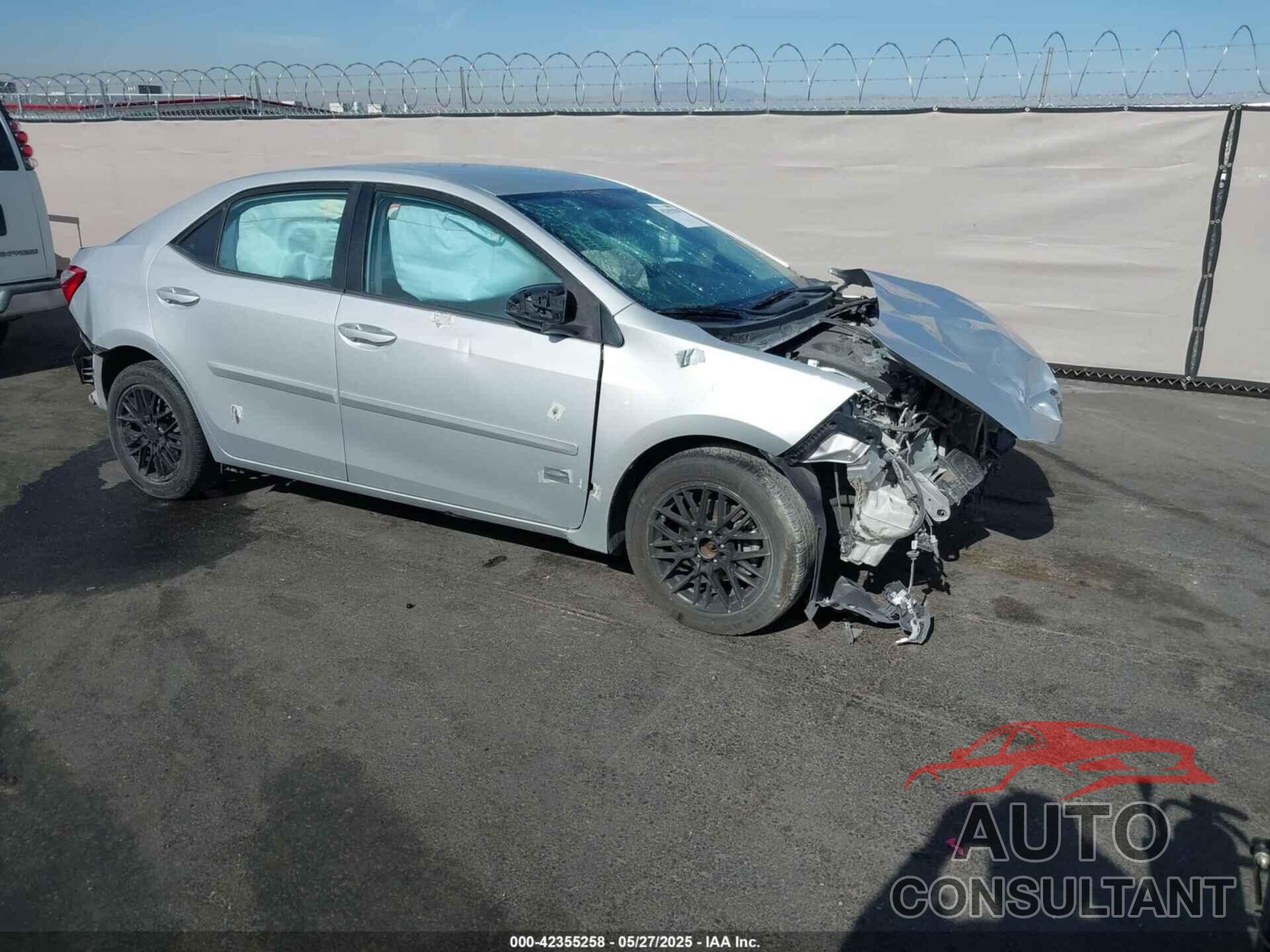 TOYOTA COROLLA 2016 - 2T1BURHE9GC551447