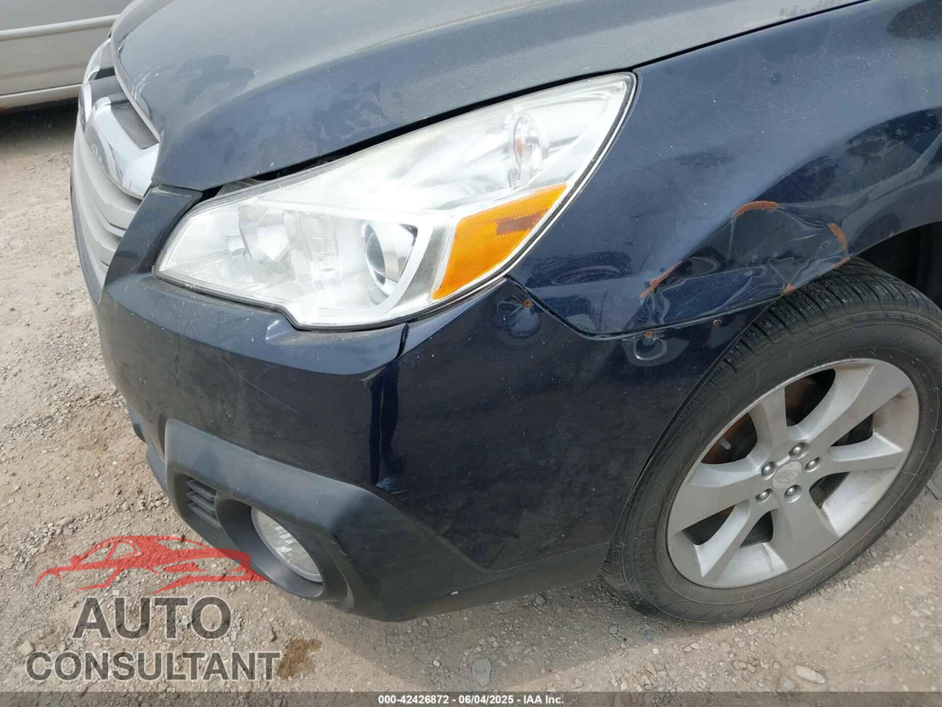 SUBARU OUTBACK 2014 - 4S4BRCDC8E3275914