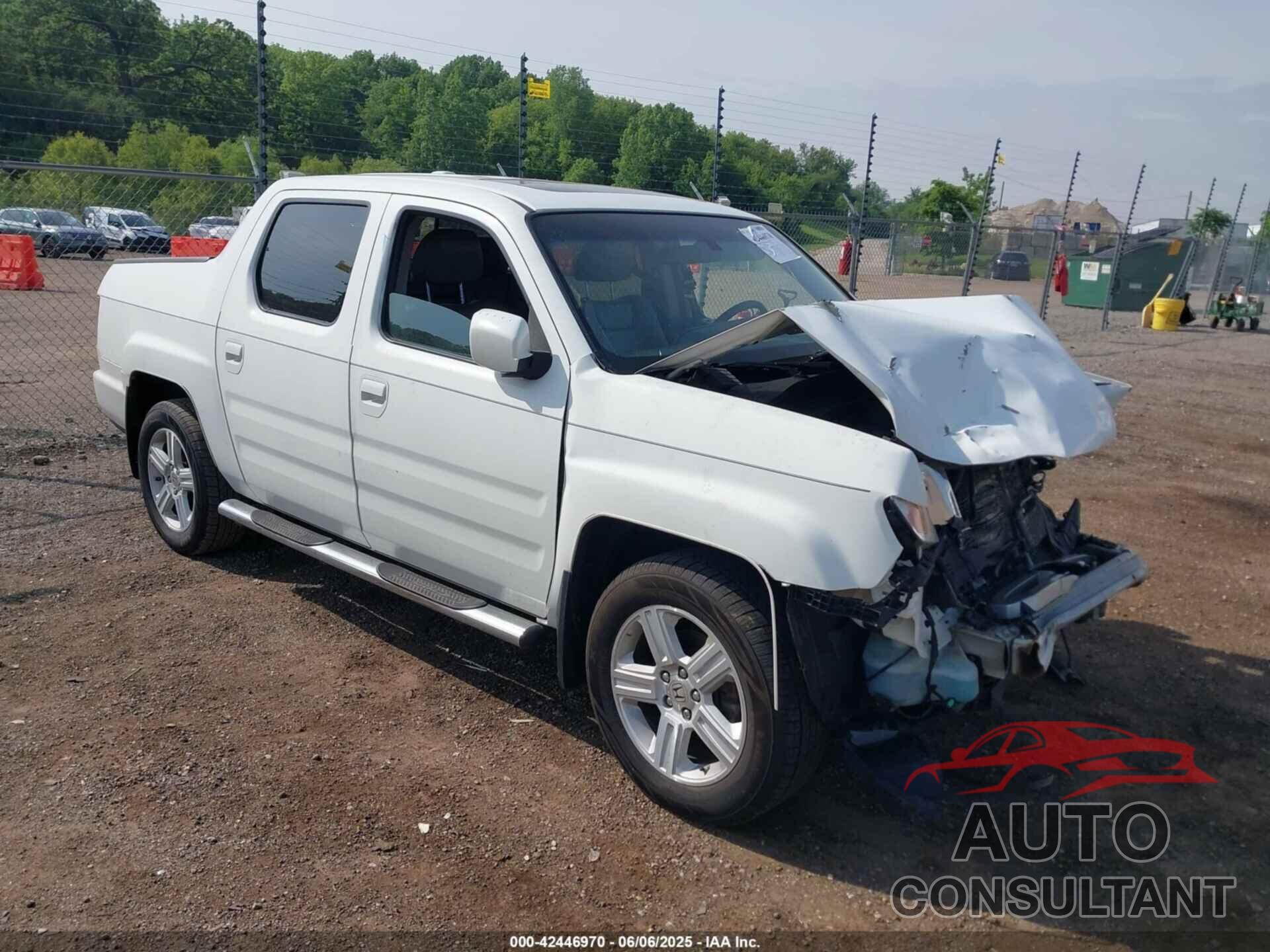 HONDA RIDGELINE 2011 - 5FPYK1F53BB454292