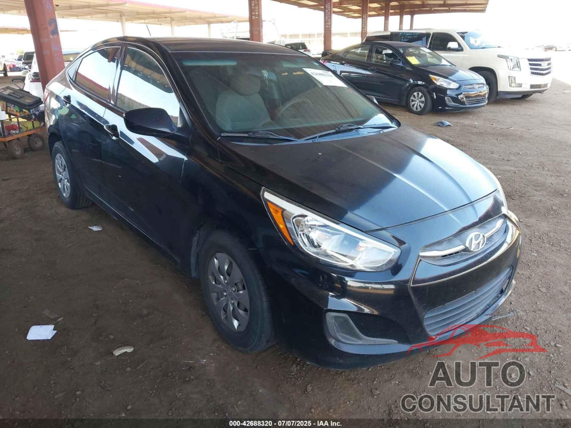 HYUNDAI ACCENT 2017 - KMHCT4AE9HU377934