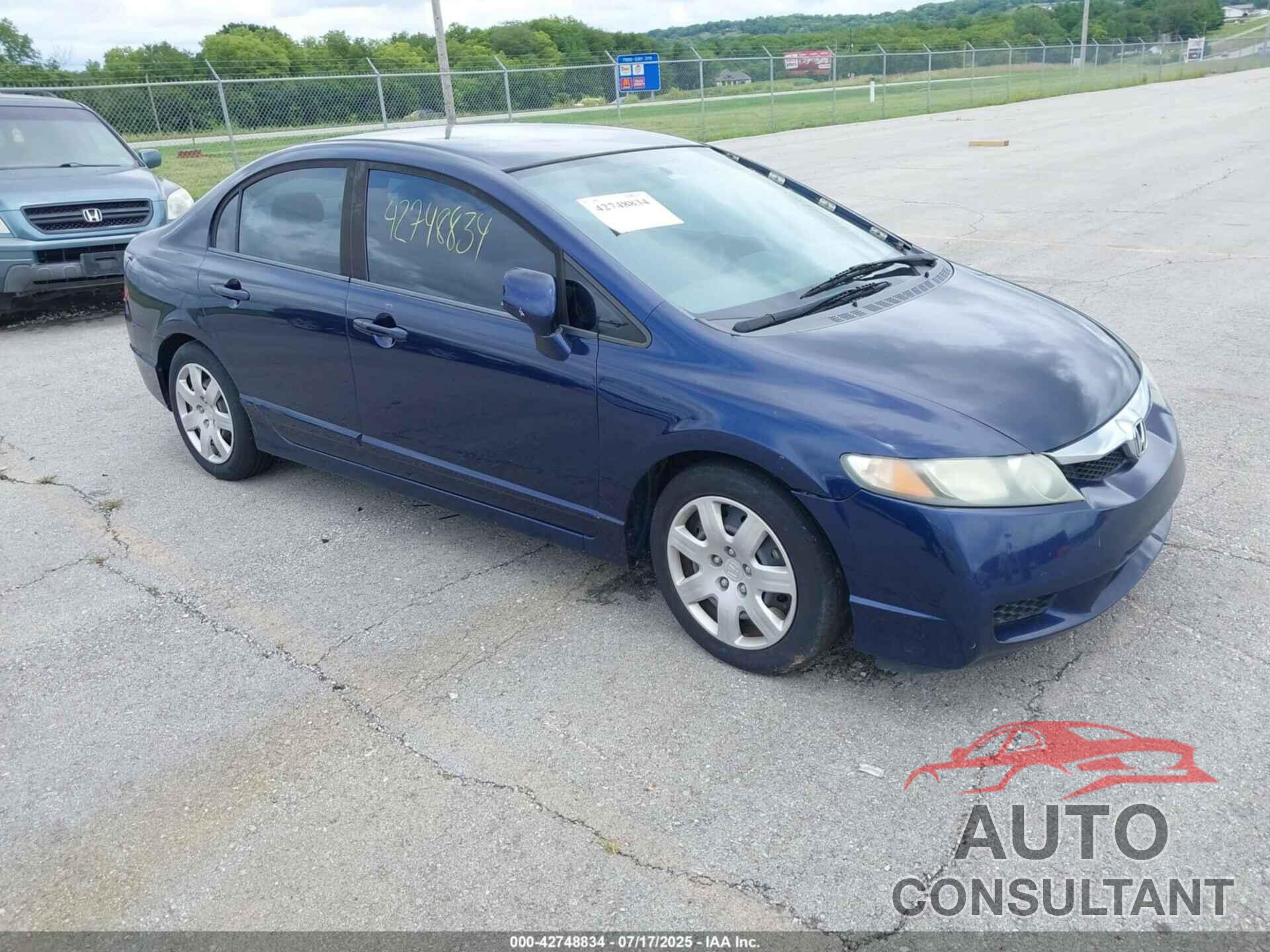 HONDA CIVIC 2010 - 2HGFA1F59AH524374