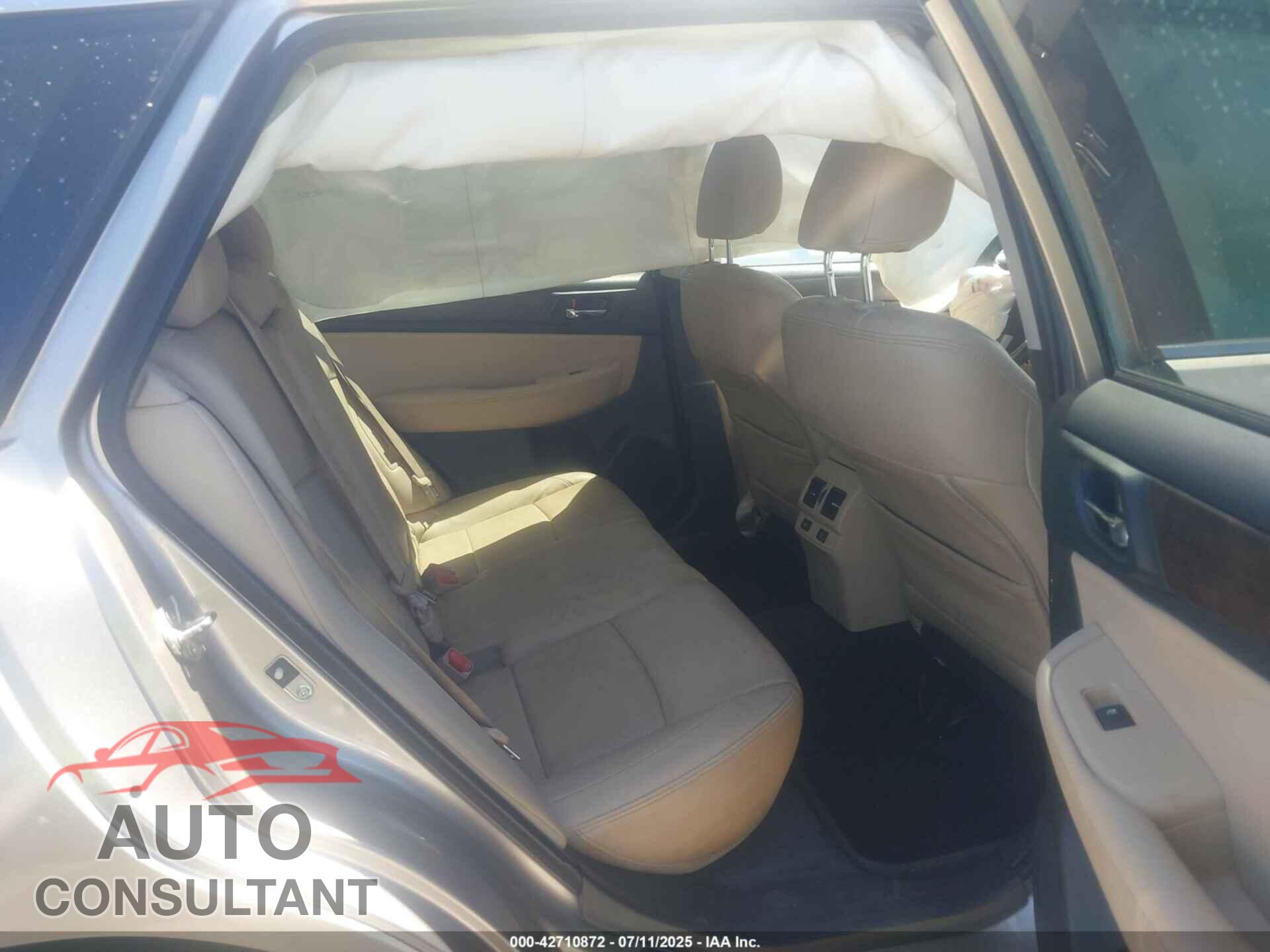 SUBARU OUTBACK 2015 - 4S4BSBLC8F3214127