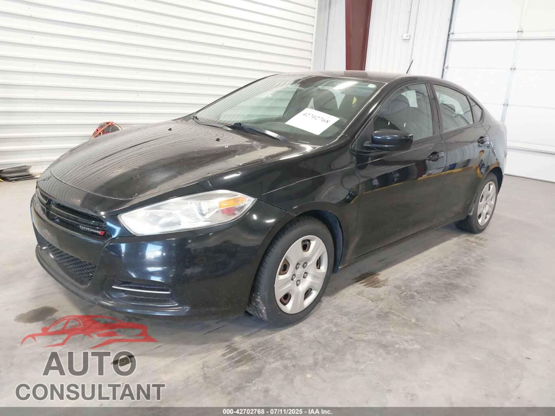 DODGE DART 2013 - 1C3CDFAH8DD312658