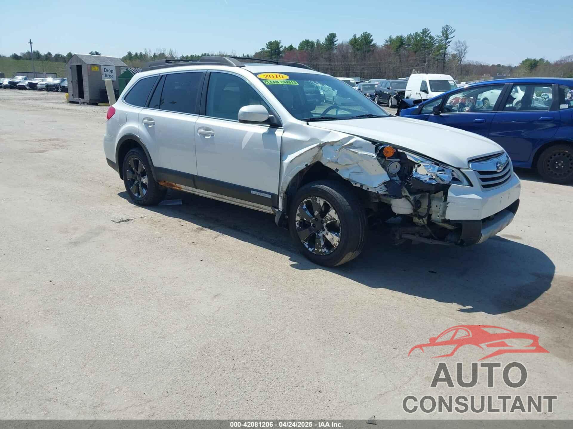 SUBARU OUTBACK 2010 - 4S4BRDKC7A2362454