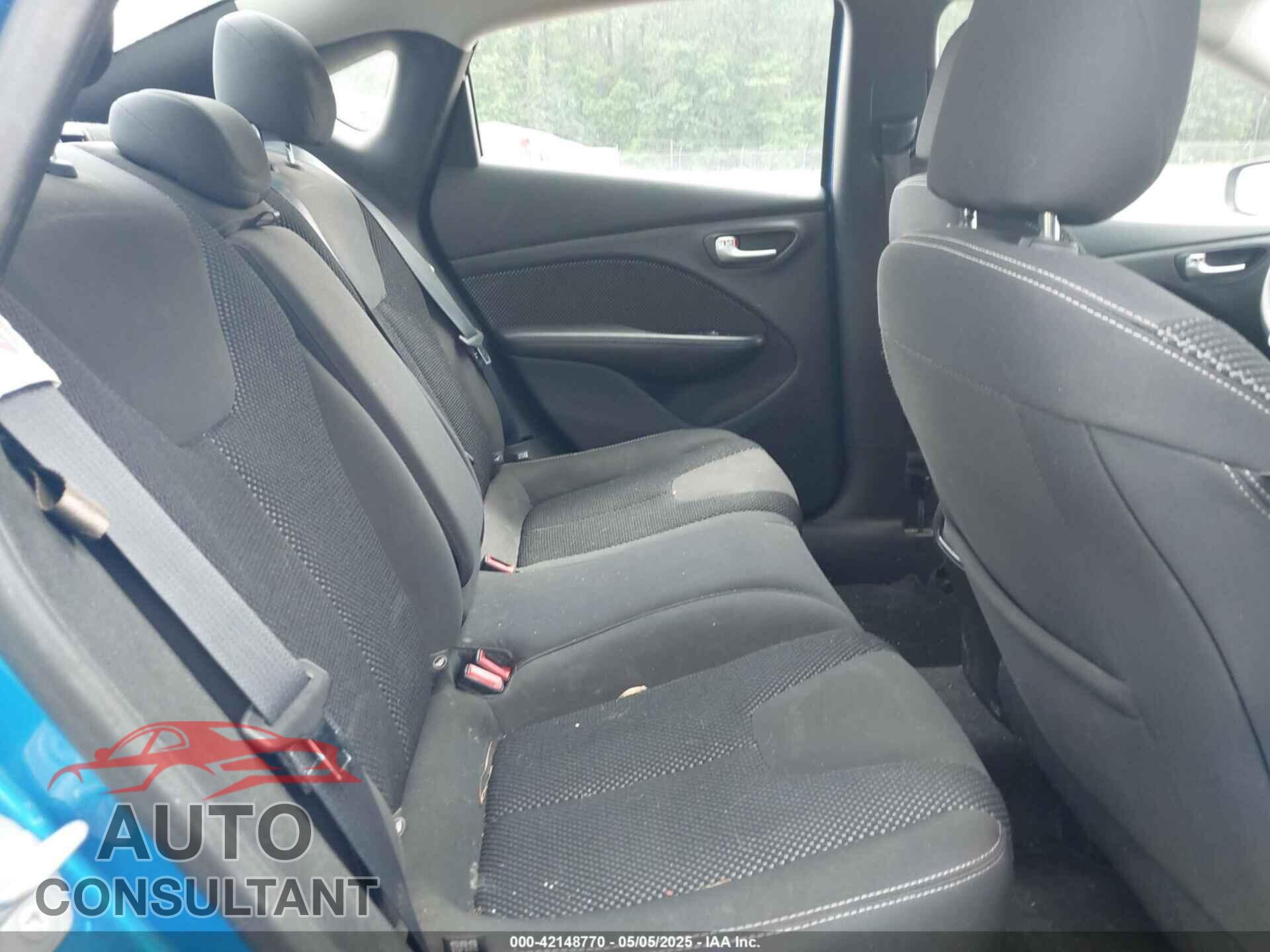 DODGE DART 2015 - 1C3CDFBB2FD420741
