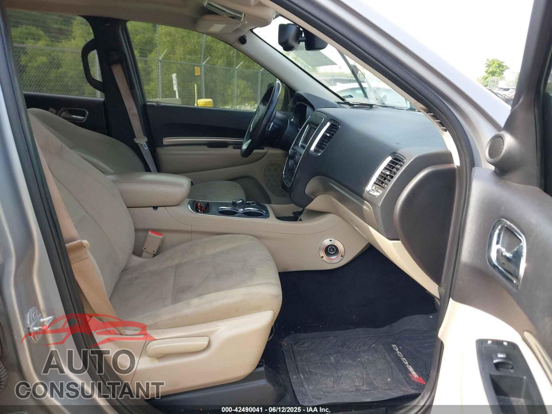 DODGE DURANGO 2015 - 1C4RDJAG3FC147756