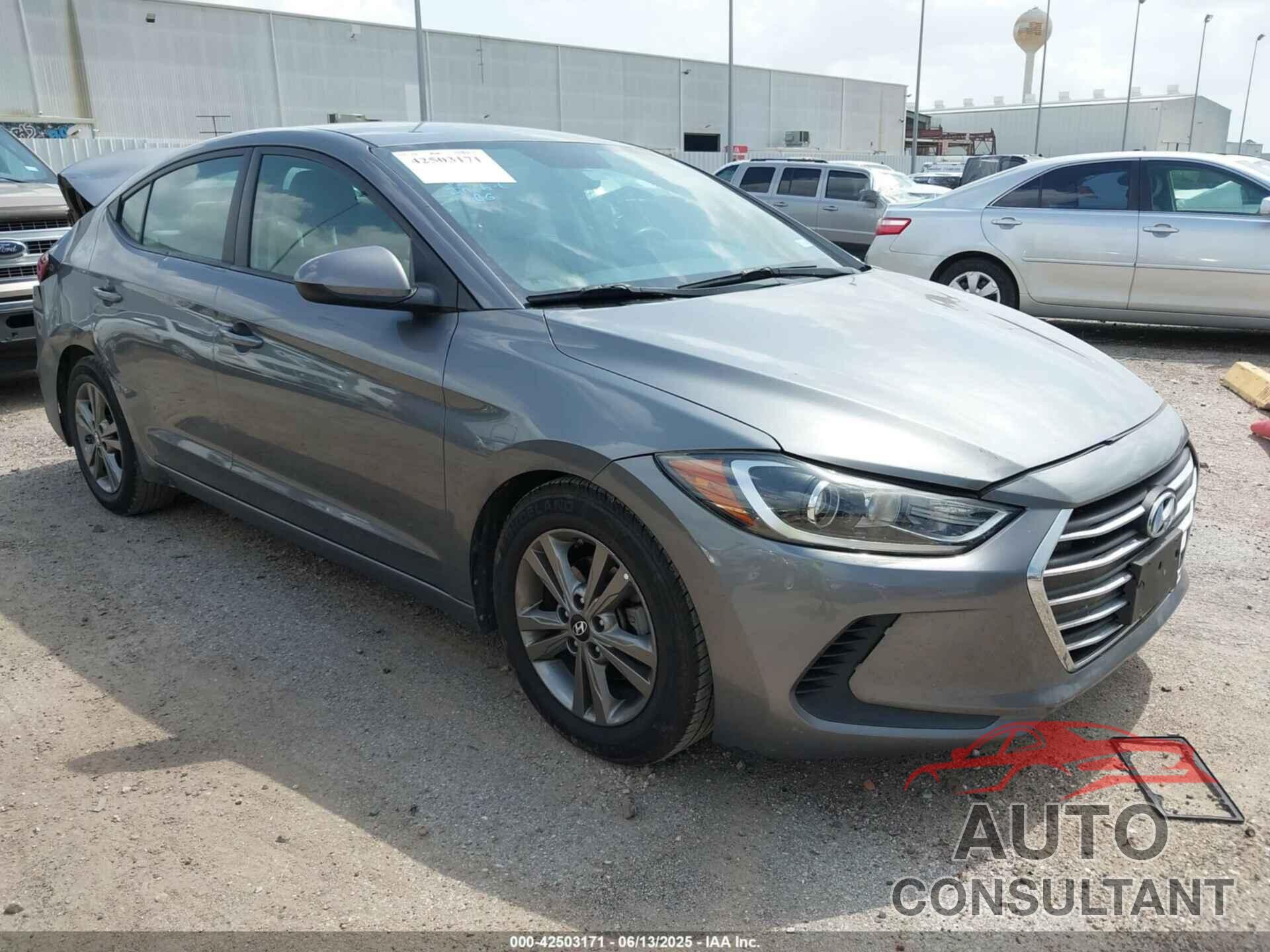 HYUNDAI ELANTRA 2018 - 5NPD84LF4JH290880