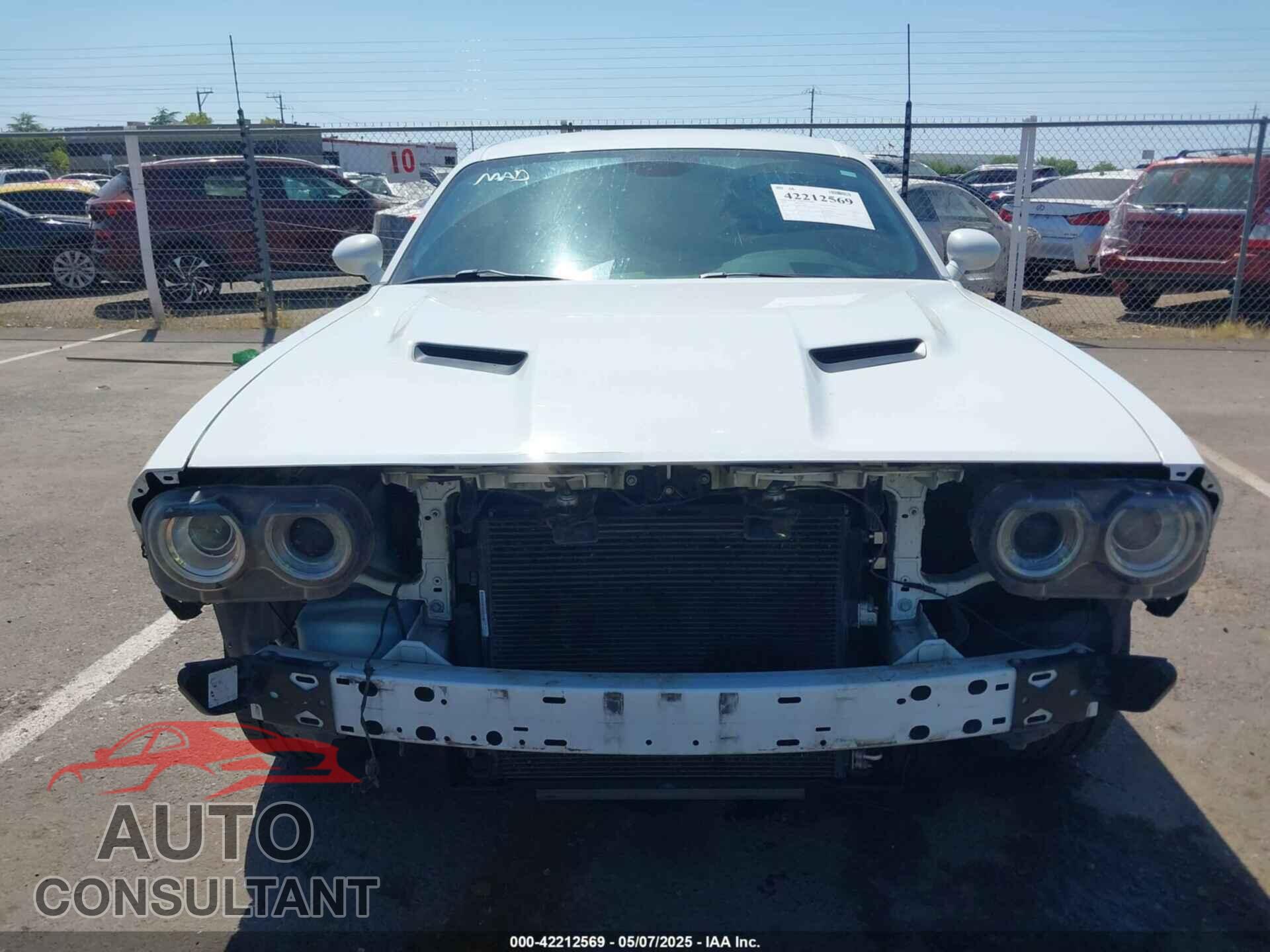 DODGE CHALLENGER 2018 - 2C3CDZAG2JH178852