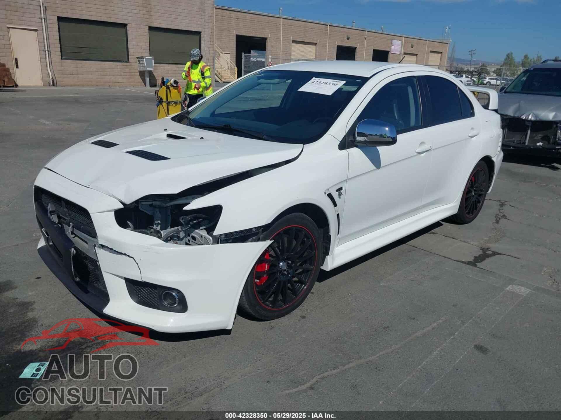 MITSUBISHI LANCER EVOLUTION 2012 - JA32W8FV8CU015978