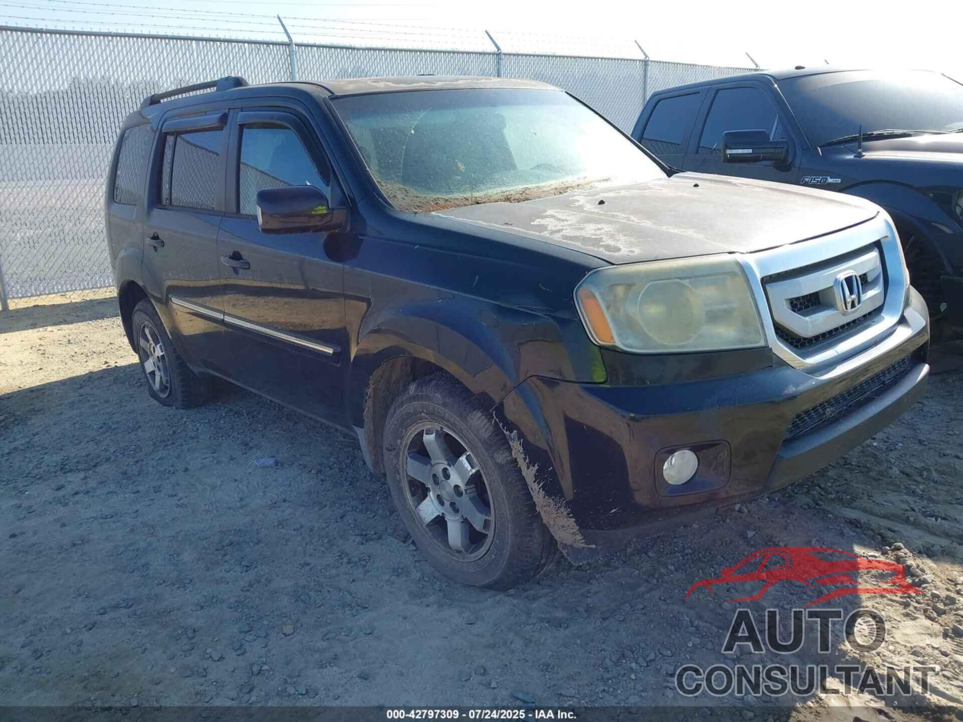 HONDA PILOT 2010 - 5FNYF3H97AB008623