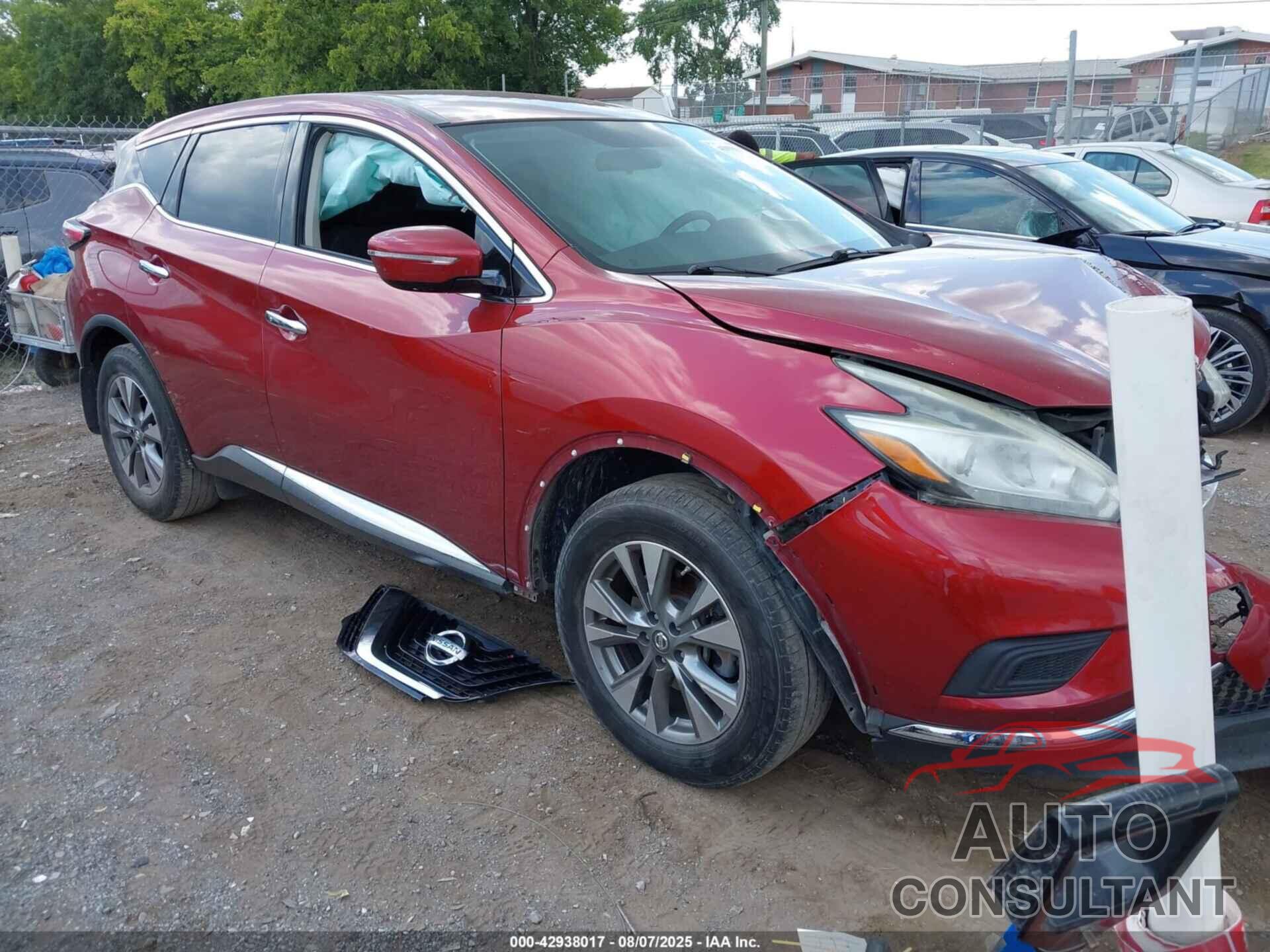NISSAN MURANO 2015 - 5N1AZ2MG3FN255164