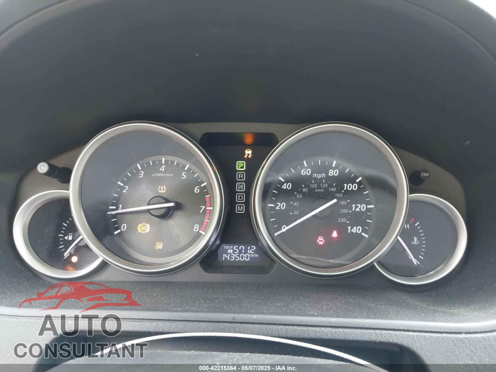 MAZDA CX-9 2014 - JM3TB2BV7E0434278