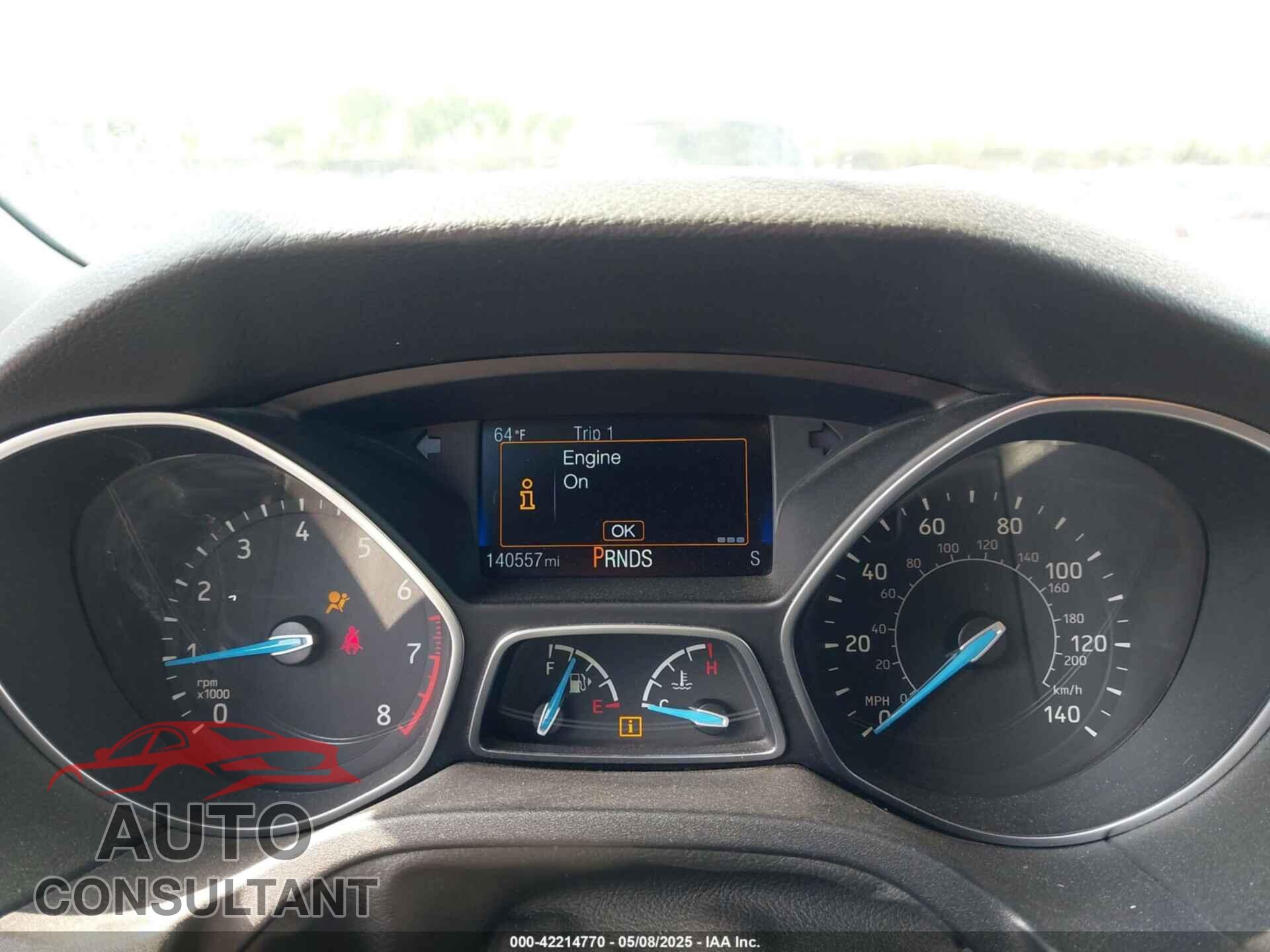 FORD FOCUS 2016 - 1FADP3K23GL307593
