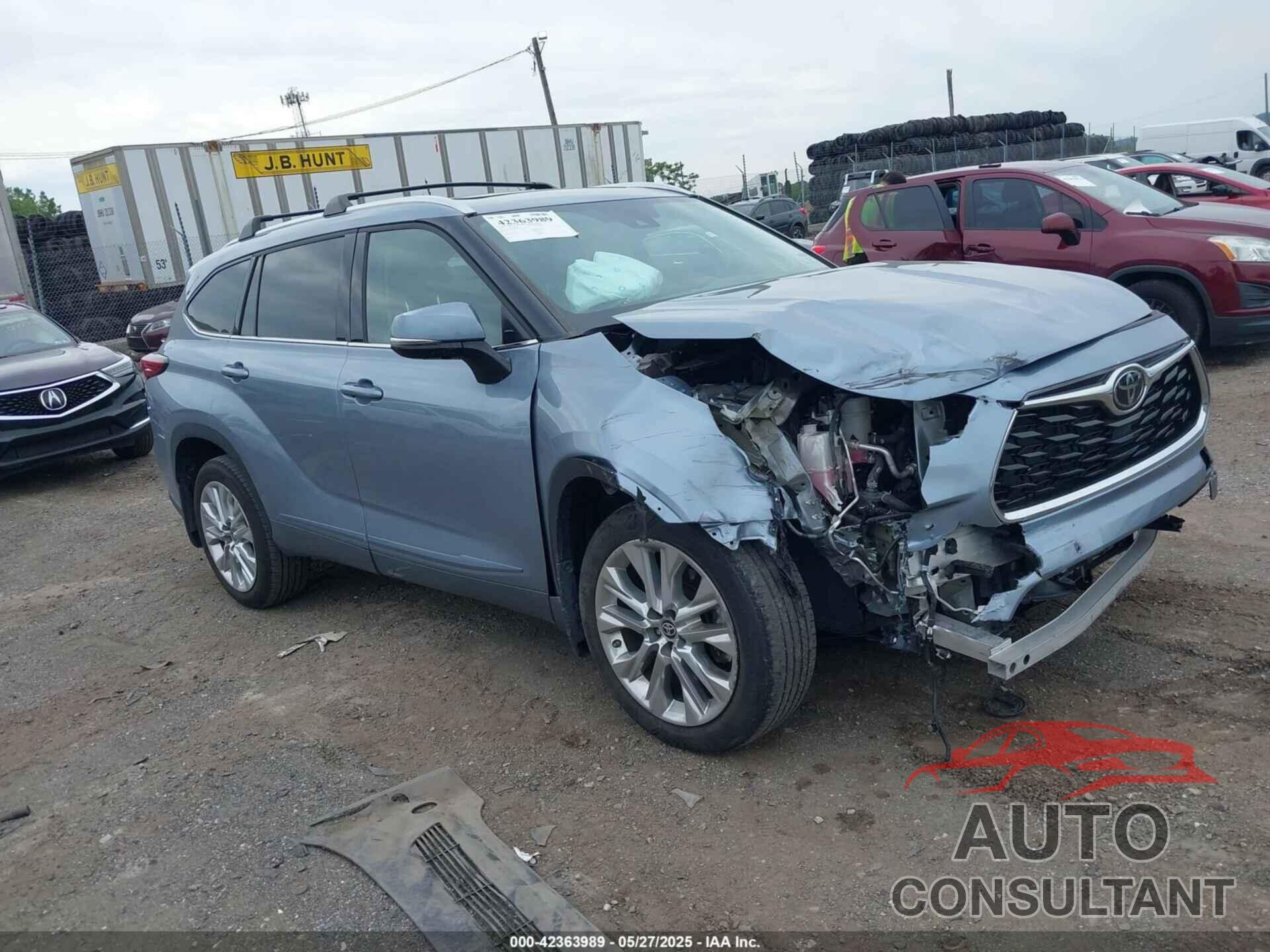 TOYOTA HIGHLANDER 2023 - 5TDKDRBH7PS014618