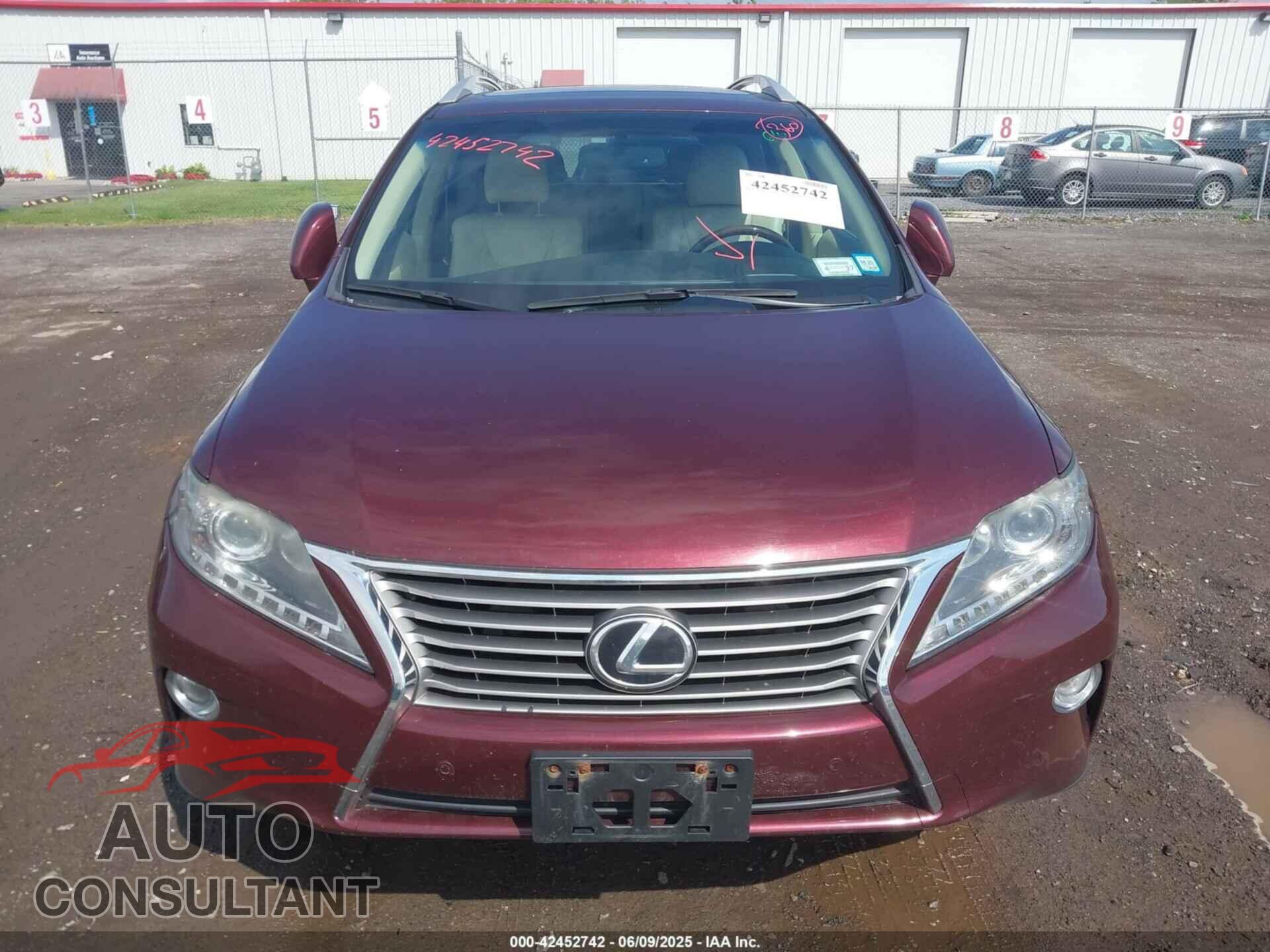 LEXUS RX 350 2015 - 2T2BK1BA2FC262014