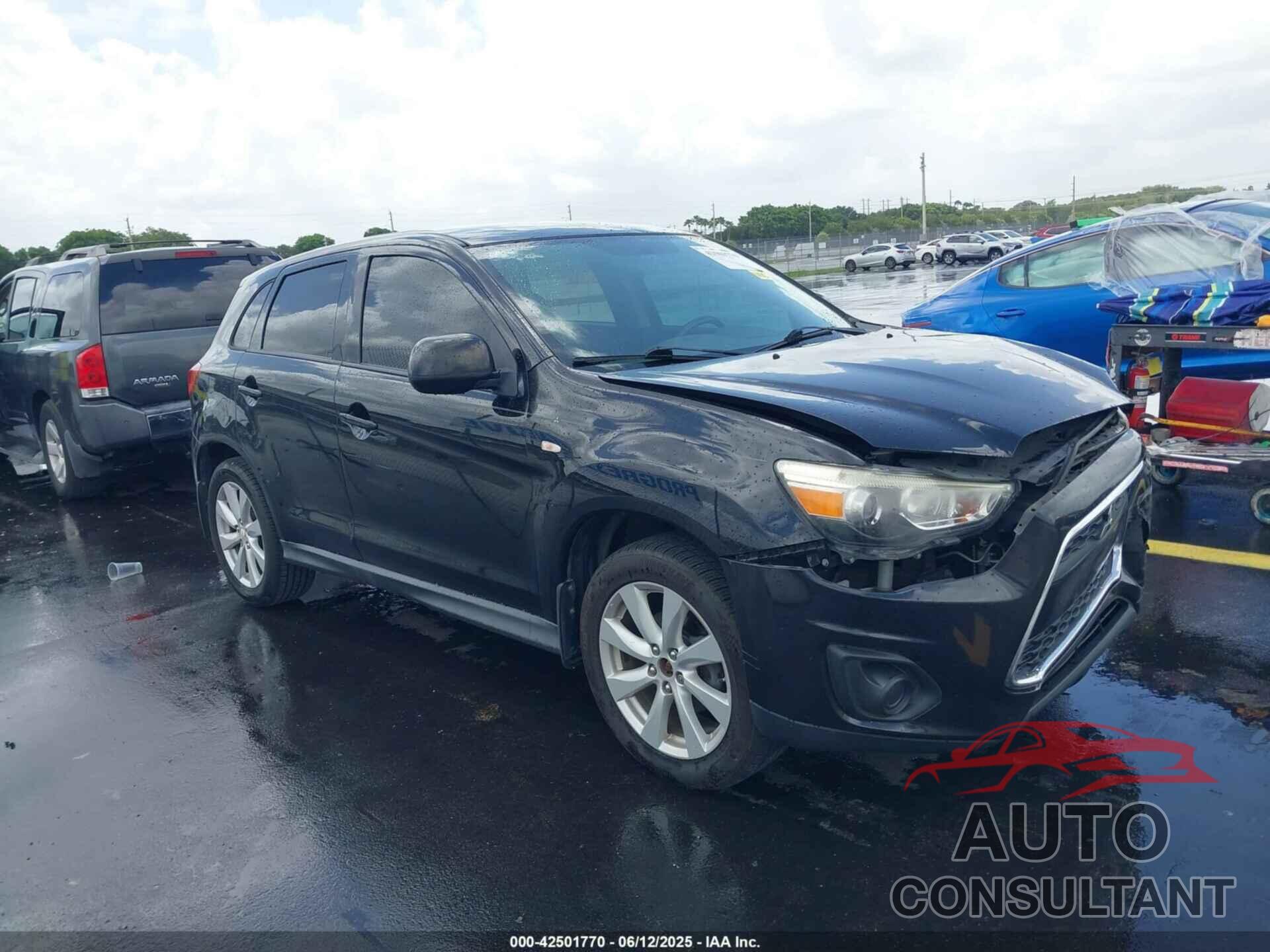 MITSUBISHI OUTLANDER SPORT 2013 - 4A4AP3AU7DE010559