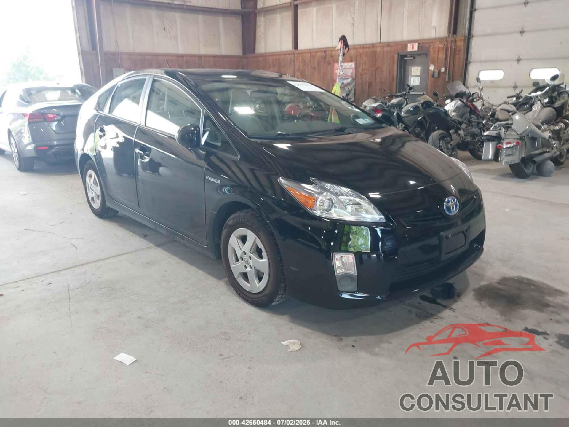 TOYOTA PRIUS 2011 - JTDKN3DU0B0285410