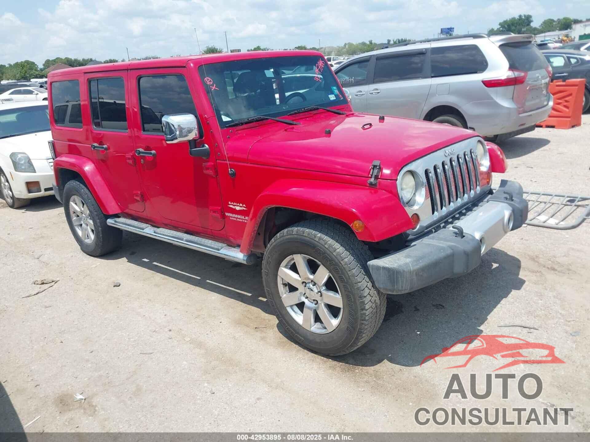 JEEP WRANGLER UNLIMITED 2012 - 1C4HJWEG8CL164754