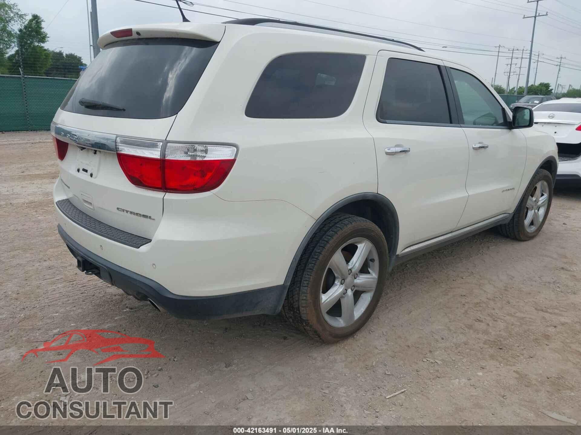 DODGE DURANGO 2011 - 1D4SD5GTXBC663963