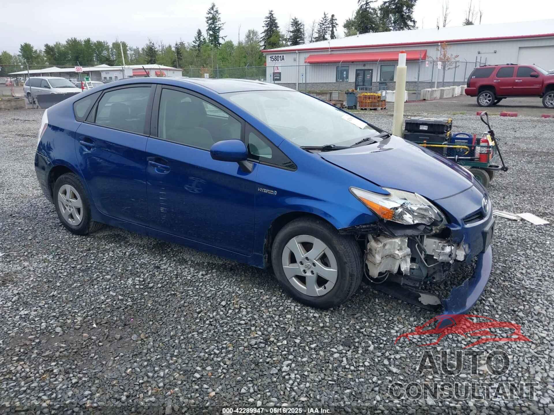 TOYOTA PRIUS 2010 - JTDKN3DUXA0052925