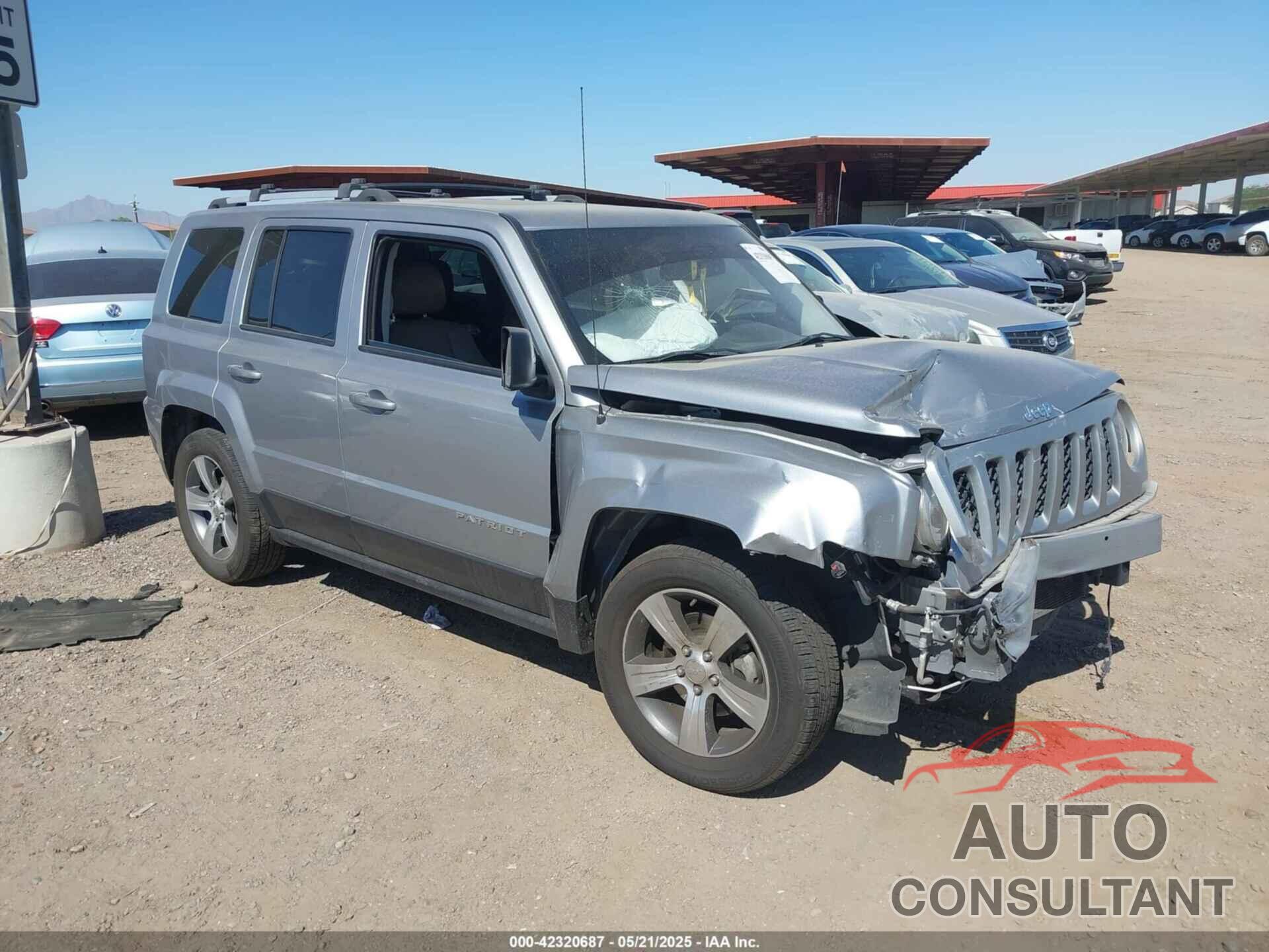 JEEP PATRIOT 2016 - 1C4NJPFA5GD600883