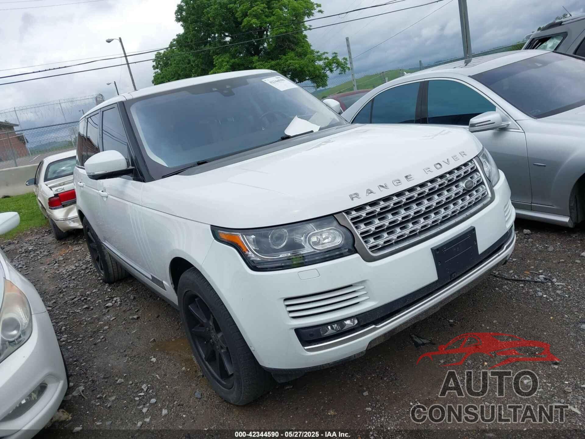 LAND ROVER RANGE ROVER 2017 - SALGS2FK2HA352914