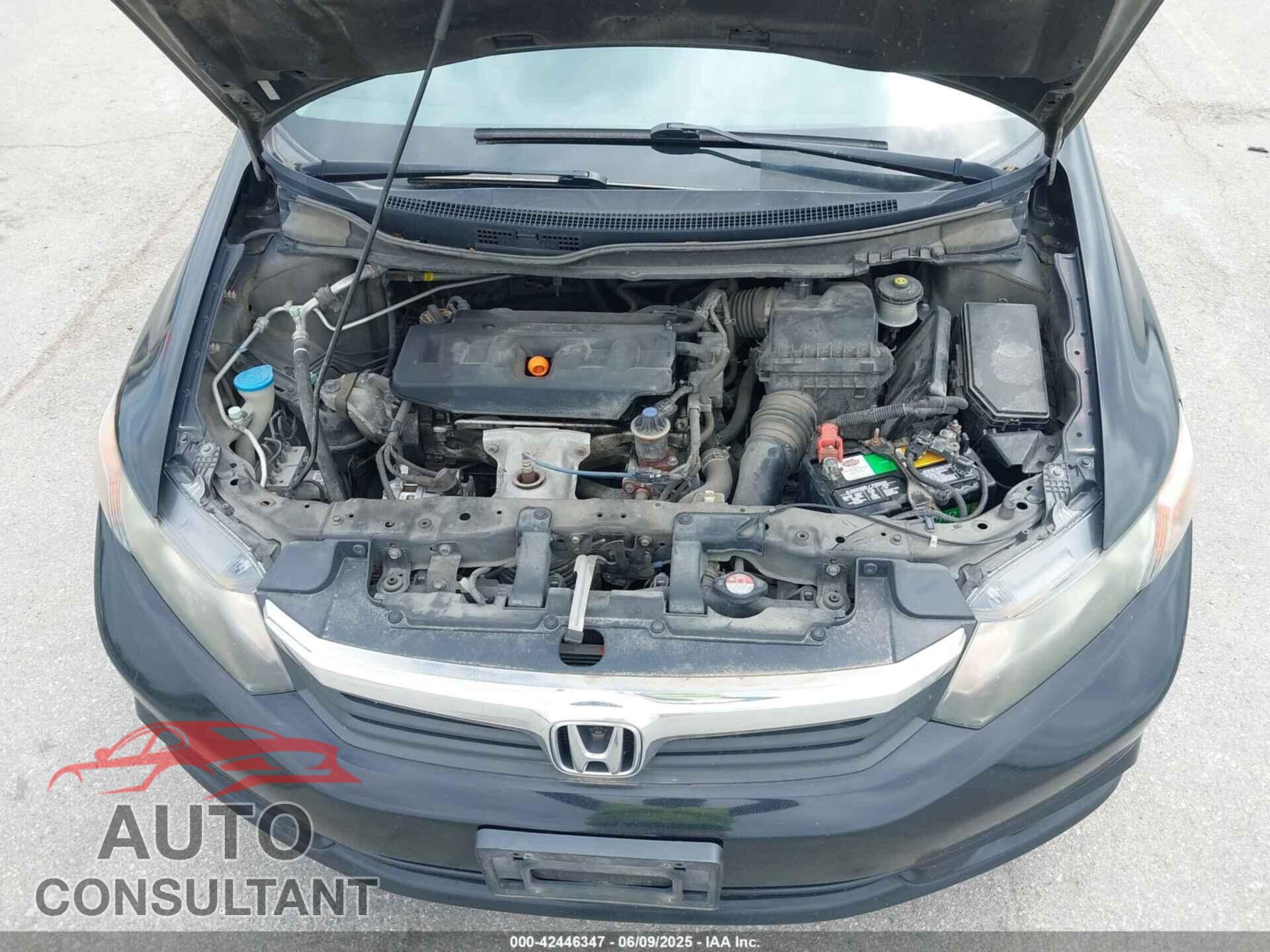 HONDA CIVIC 2012 - 2HGFB2F99CH505395