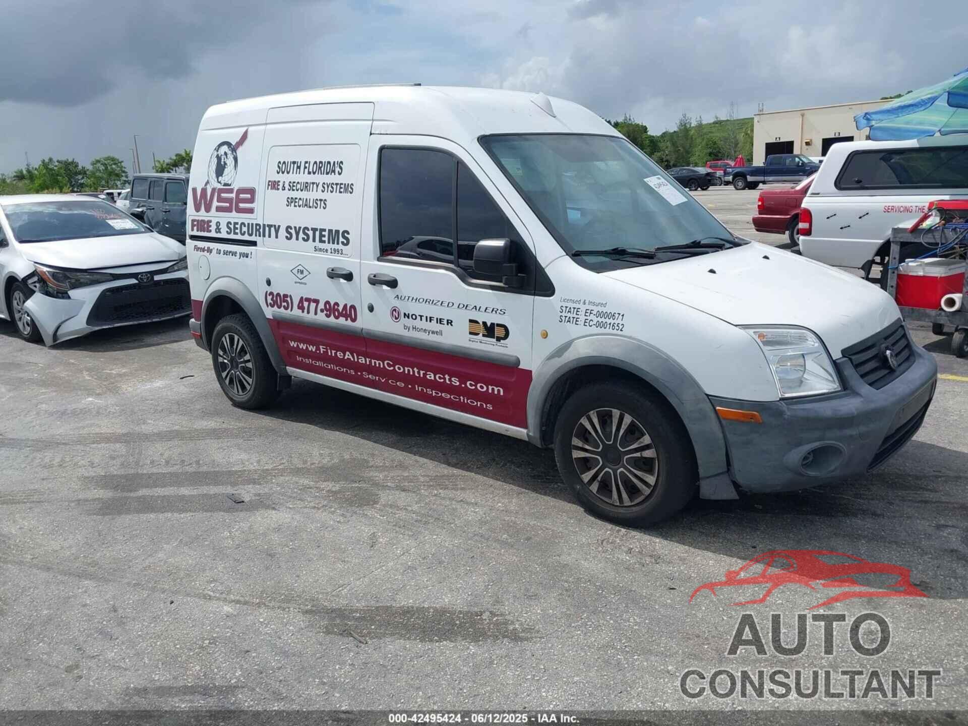 FORD TRANSIT CONNECT 2012 - NM0LS7AN9CT112161