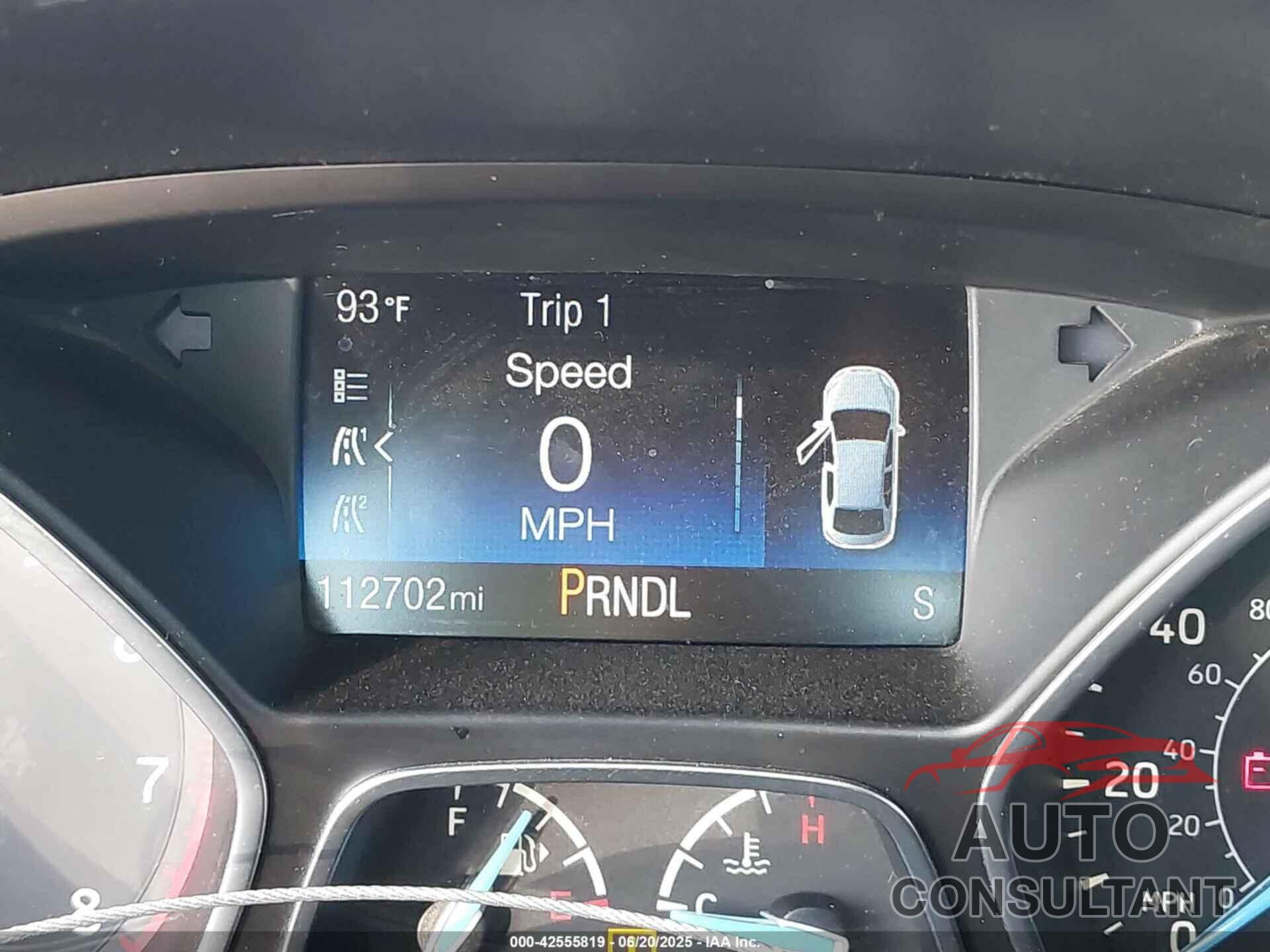 FORD FOCUS 2016 - 1FADP3F23GL405839